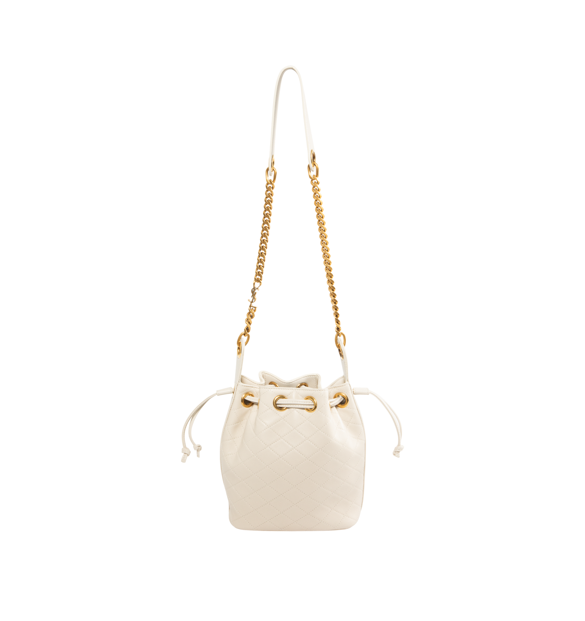 Chain Bucket Bag Saint laurent – Гарантія оригінальності – боковий вид