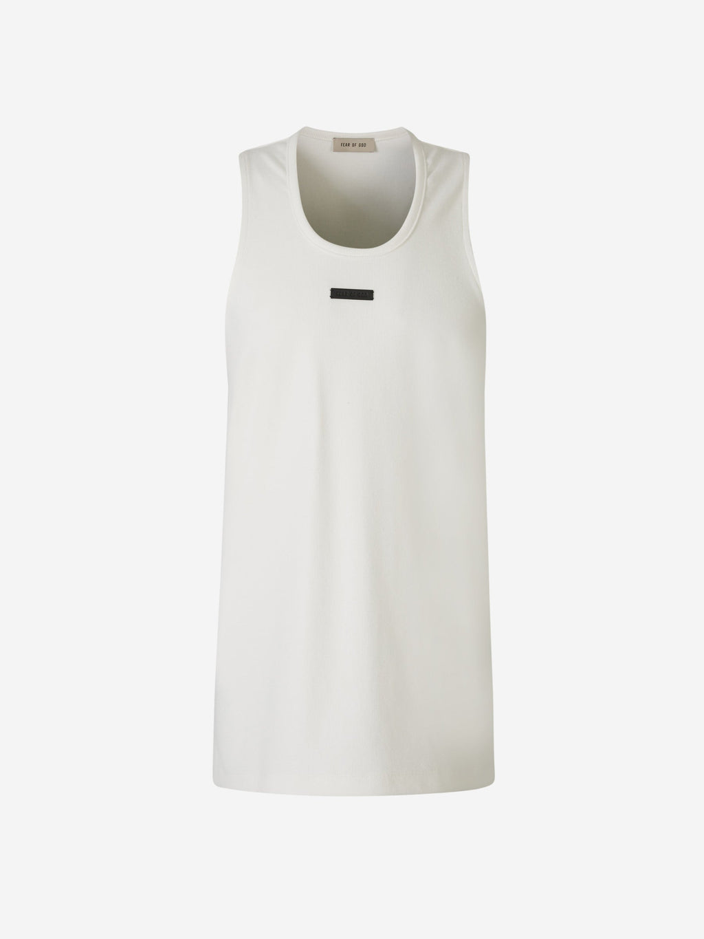 Ribbed Logo T-Shirt Fear of god – Гарантія оригінальності – боковий вид