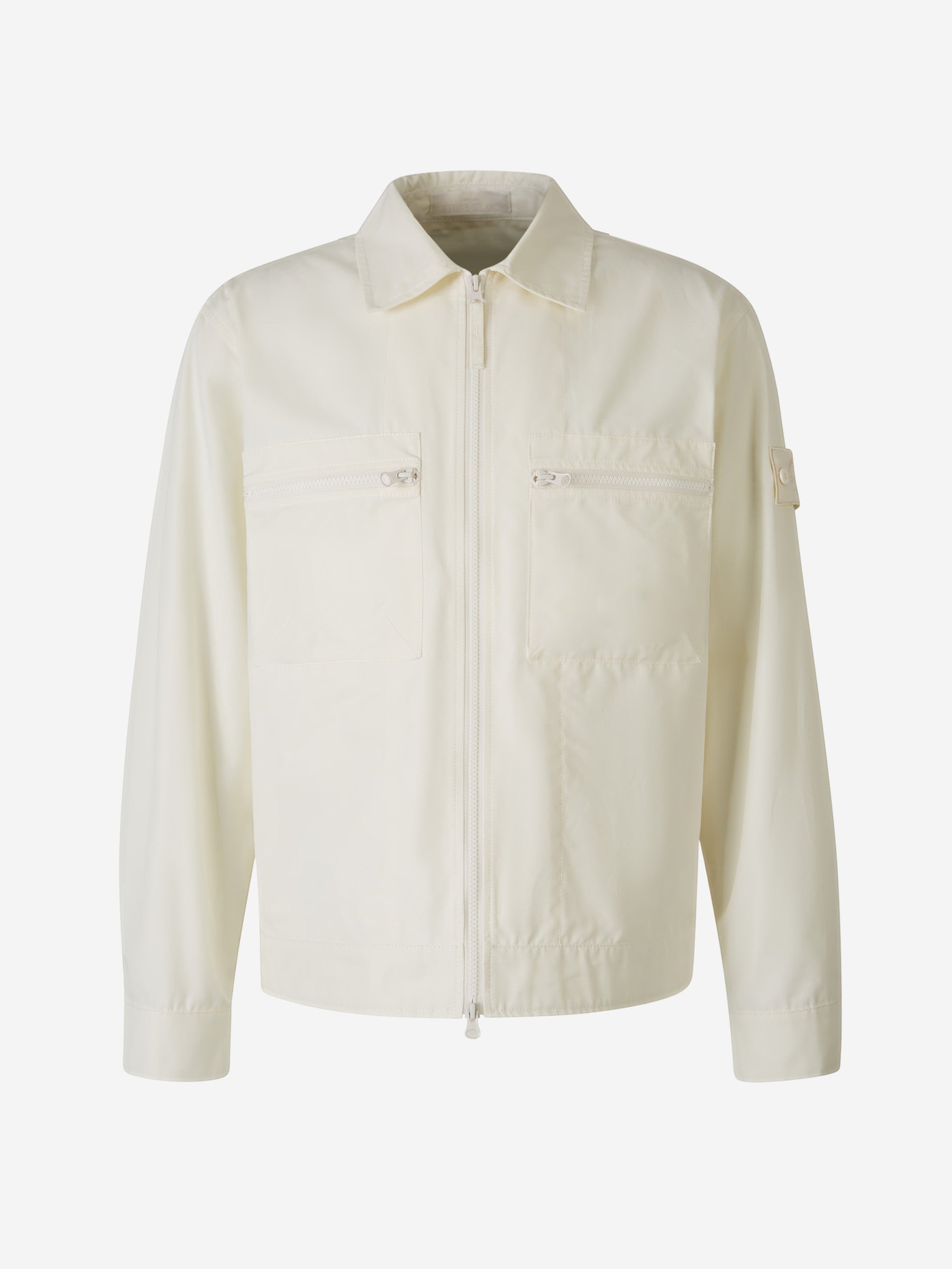 Cotton Canvas Jacket Stone island оригінал – Купити в Україні – боковий вид