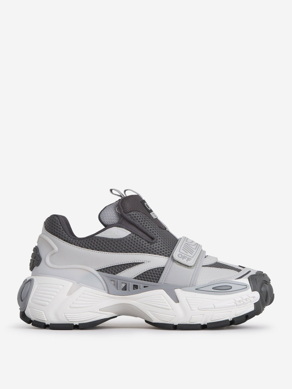 Glove Slip-On Sneakers Off-white оригінал – Купити в Україні – боковий вид