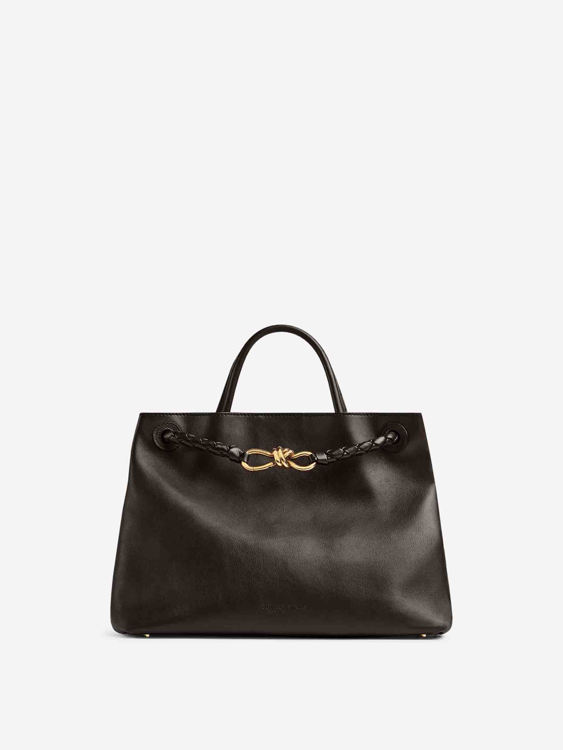 Andiamo Medium Shoulder Bag Bottega veneta оригінал – Купити в Україні – боковий вид