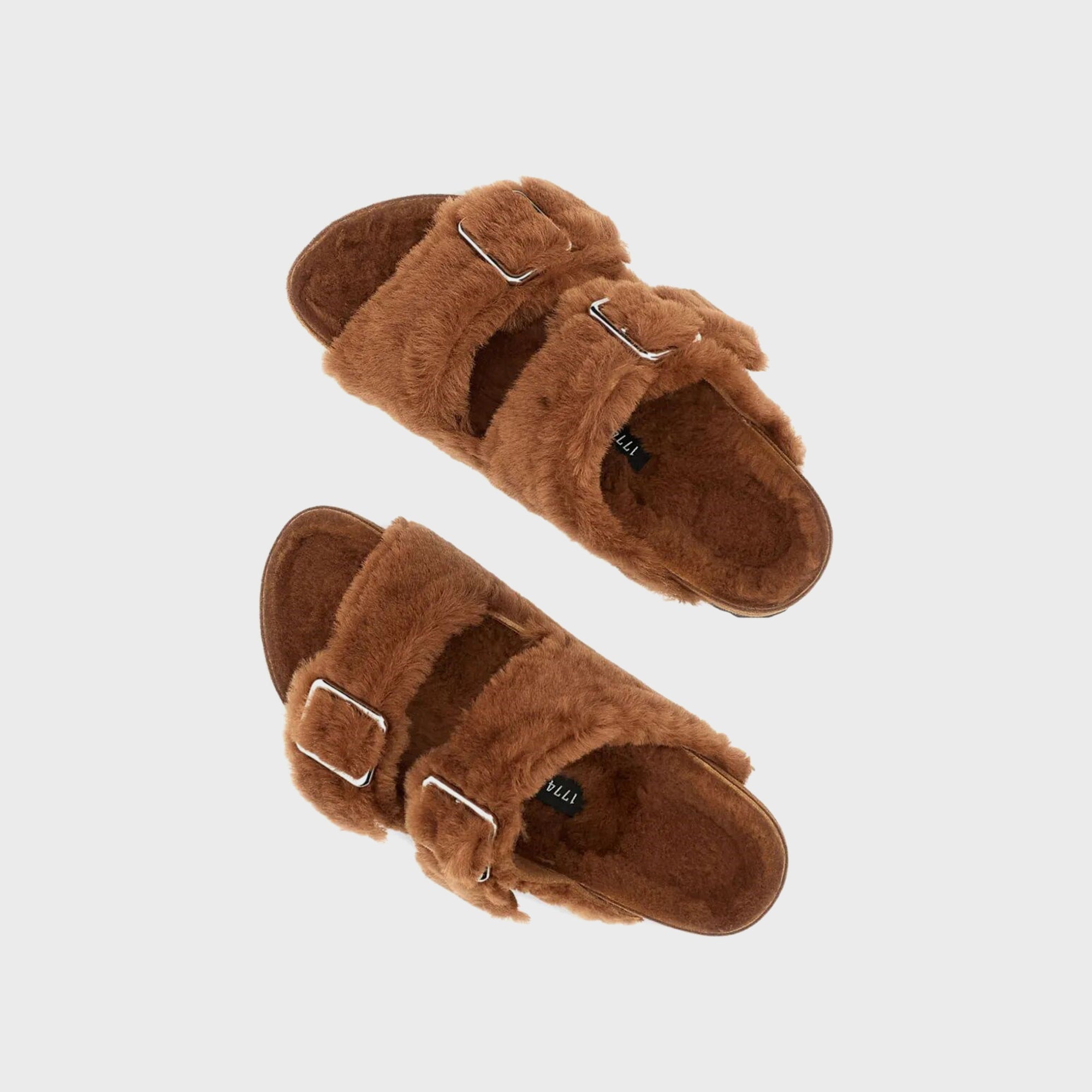 Wmns 1774 Arizona Shearling Caramel Birkenstock оригінал – Купити в Україні – збільшений вид - BIRKENSTOCK