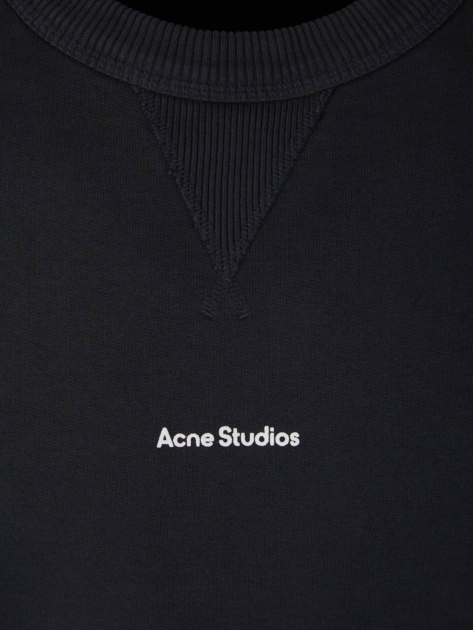 Printed Crewneck Sweatshirt Acne studios – Гарантія оригінальності – детальний вид
