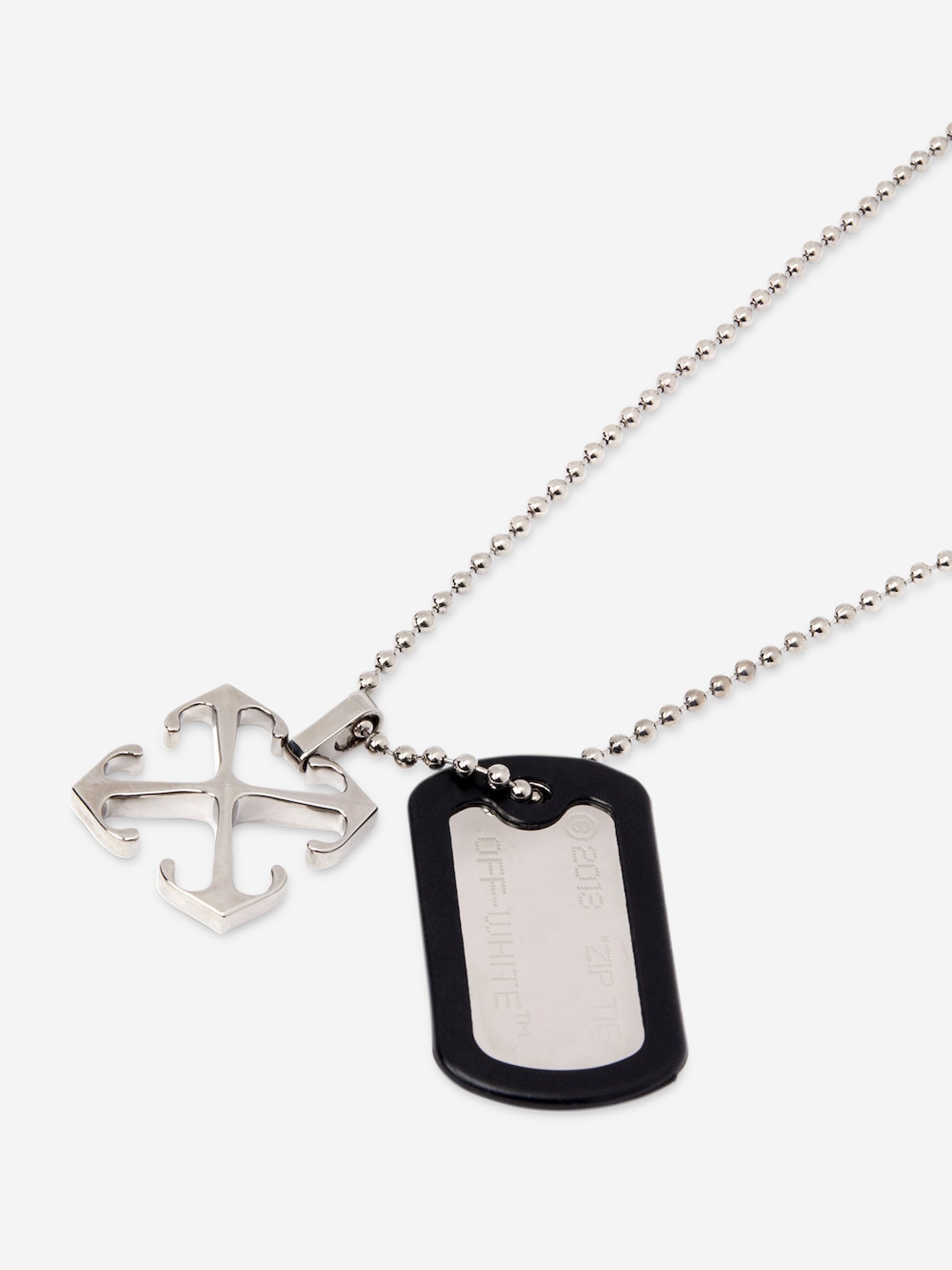 Logo Plate Off-white – Гарантія оригінальності – детальний вид