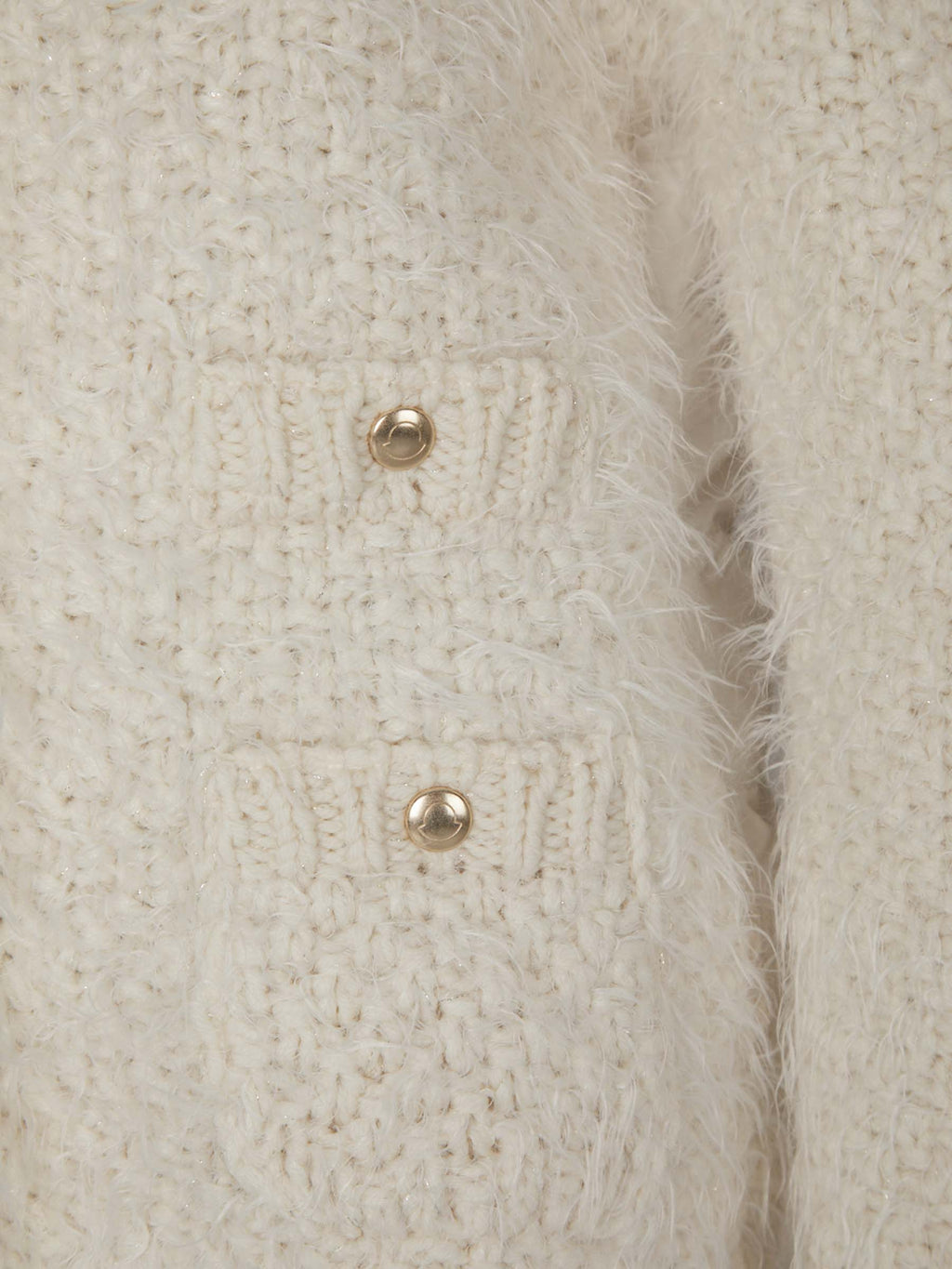Оригінальна Quilted Wool Cardigan Moncler – збільшений вид