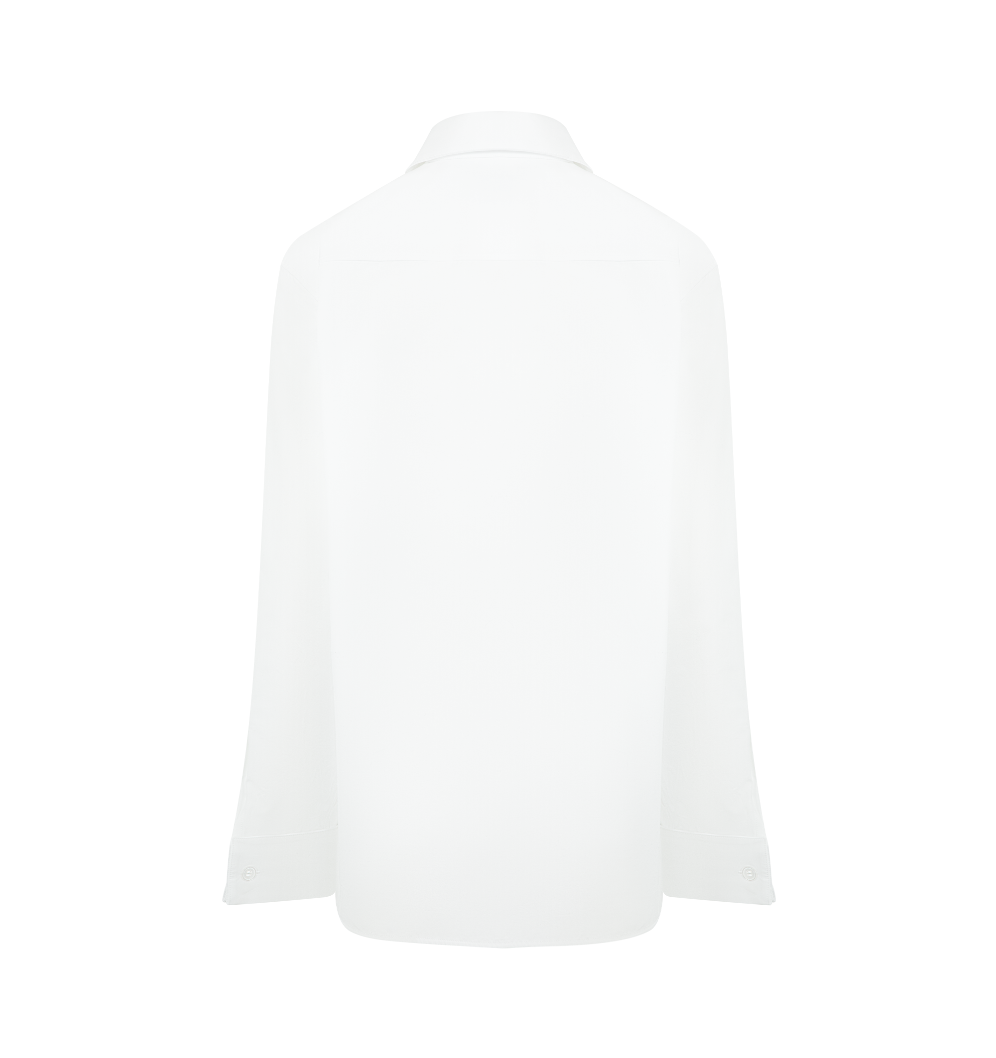 Oversized Buttoned Shirt Saint laurent – Гарантія оригінальності – вид ззаду