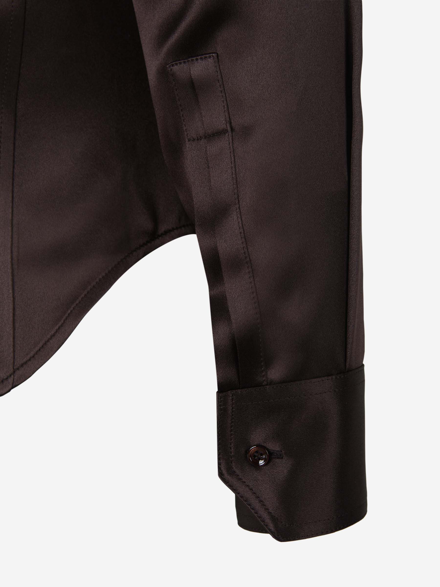 Silk Satin Shirt Saint laurent оригінал – Купити в Україні – збільшений вид