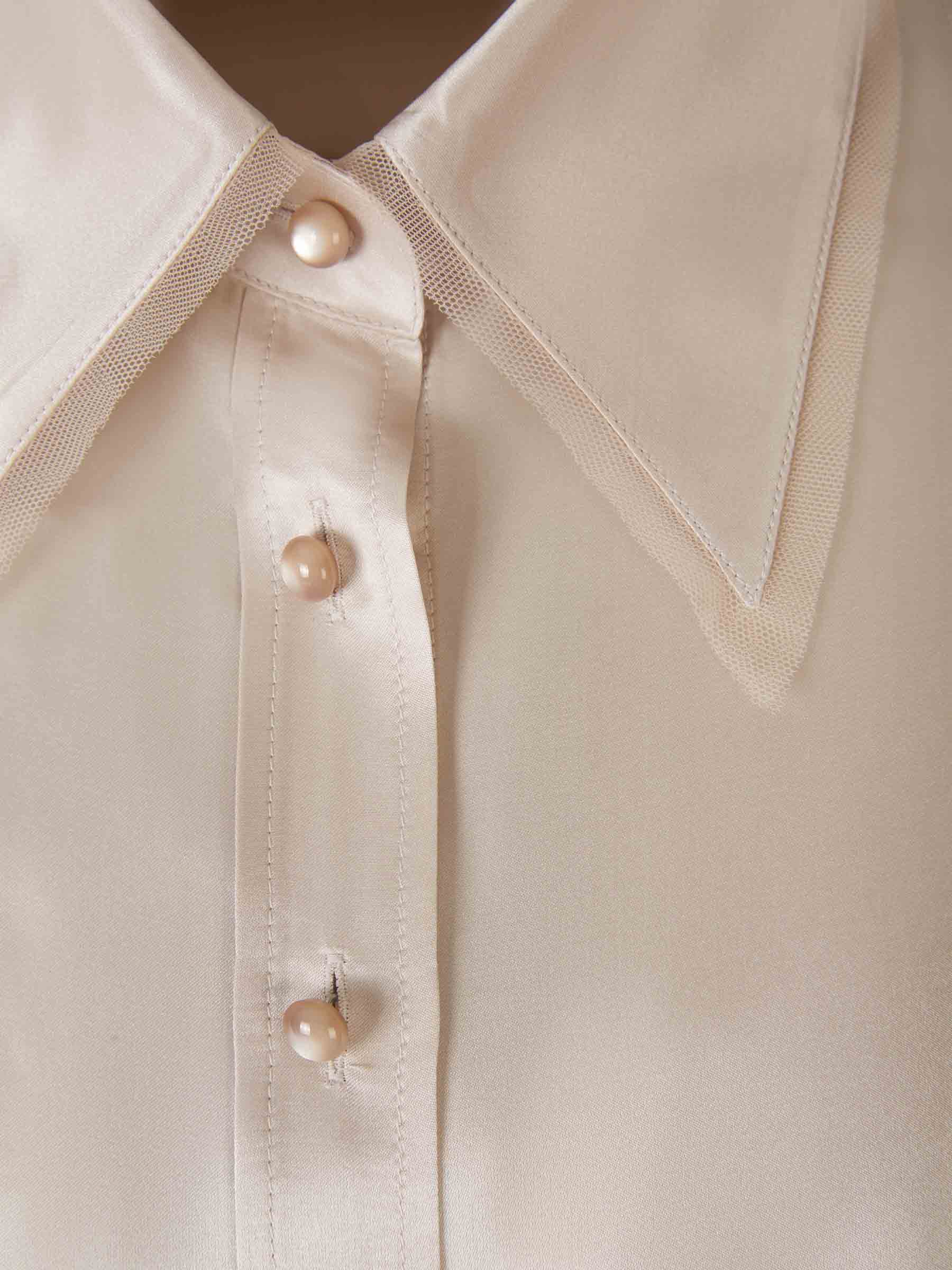 Tulle And Silk Shirt Acne studios – Гарантія оригінальності – детальний вид