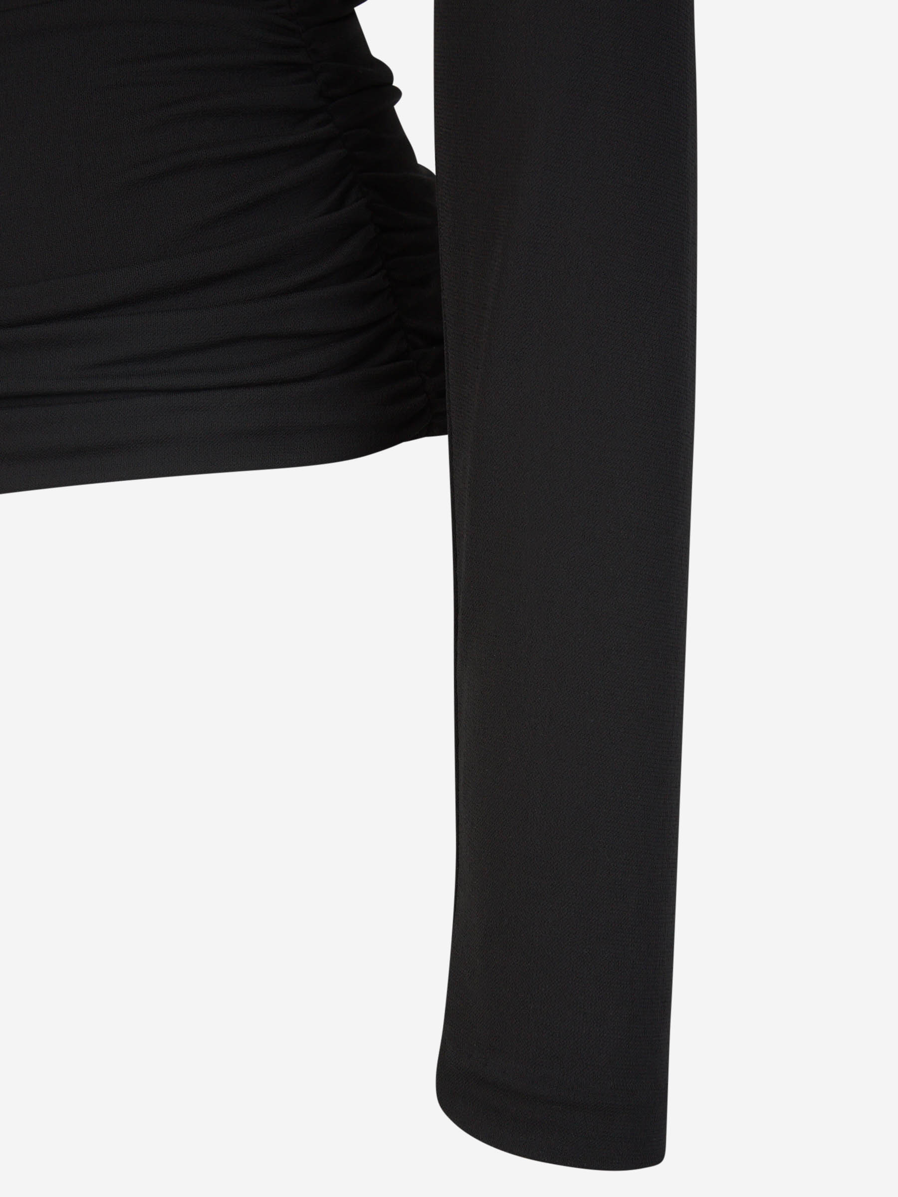 Viscose Gathered Blouse Saint laurent – Гарантія оригінальності – збільшений вид