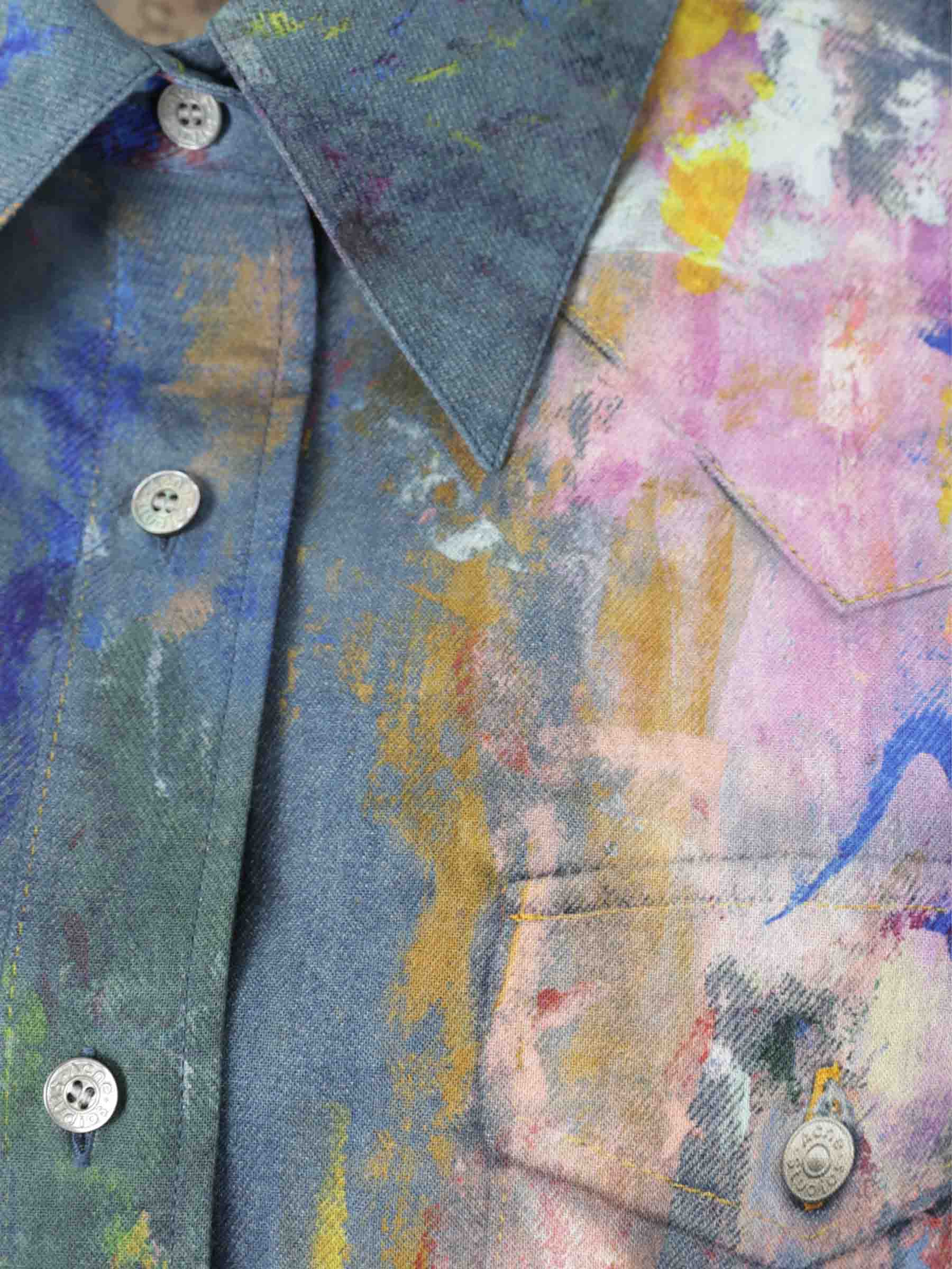 Printed Shirt Acne studios – Гарантія оригінальності – детальний вид