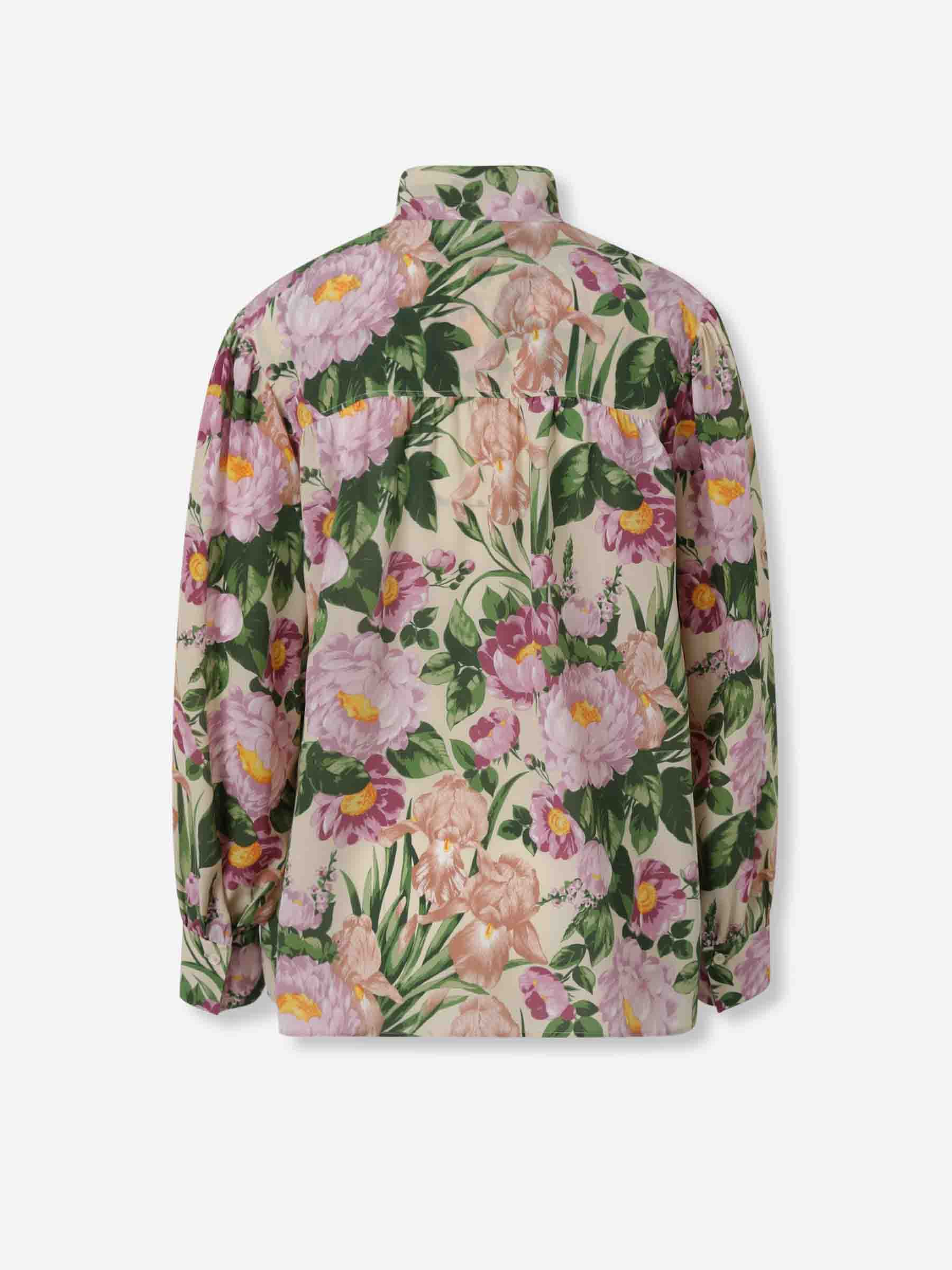 Floral Blouse Chloe оригінал – Купити в Україні – вид ззаду