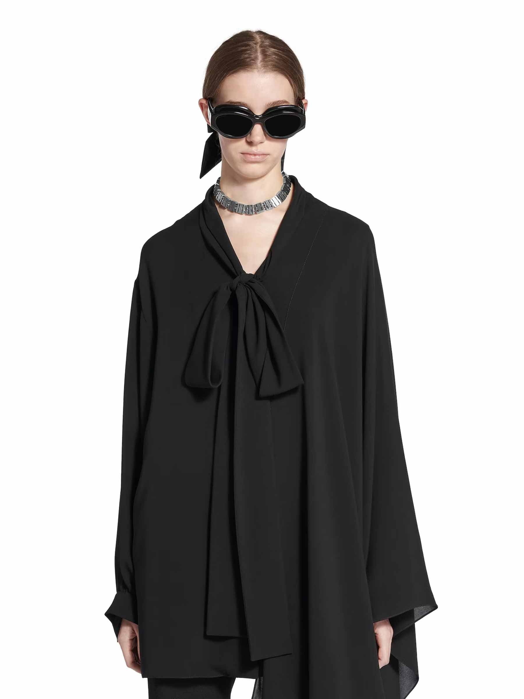 Blouse With Bow Balenciaga – Гарантія оригінальності – збільшений вид