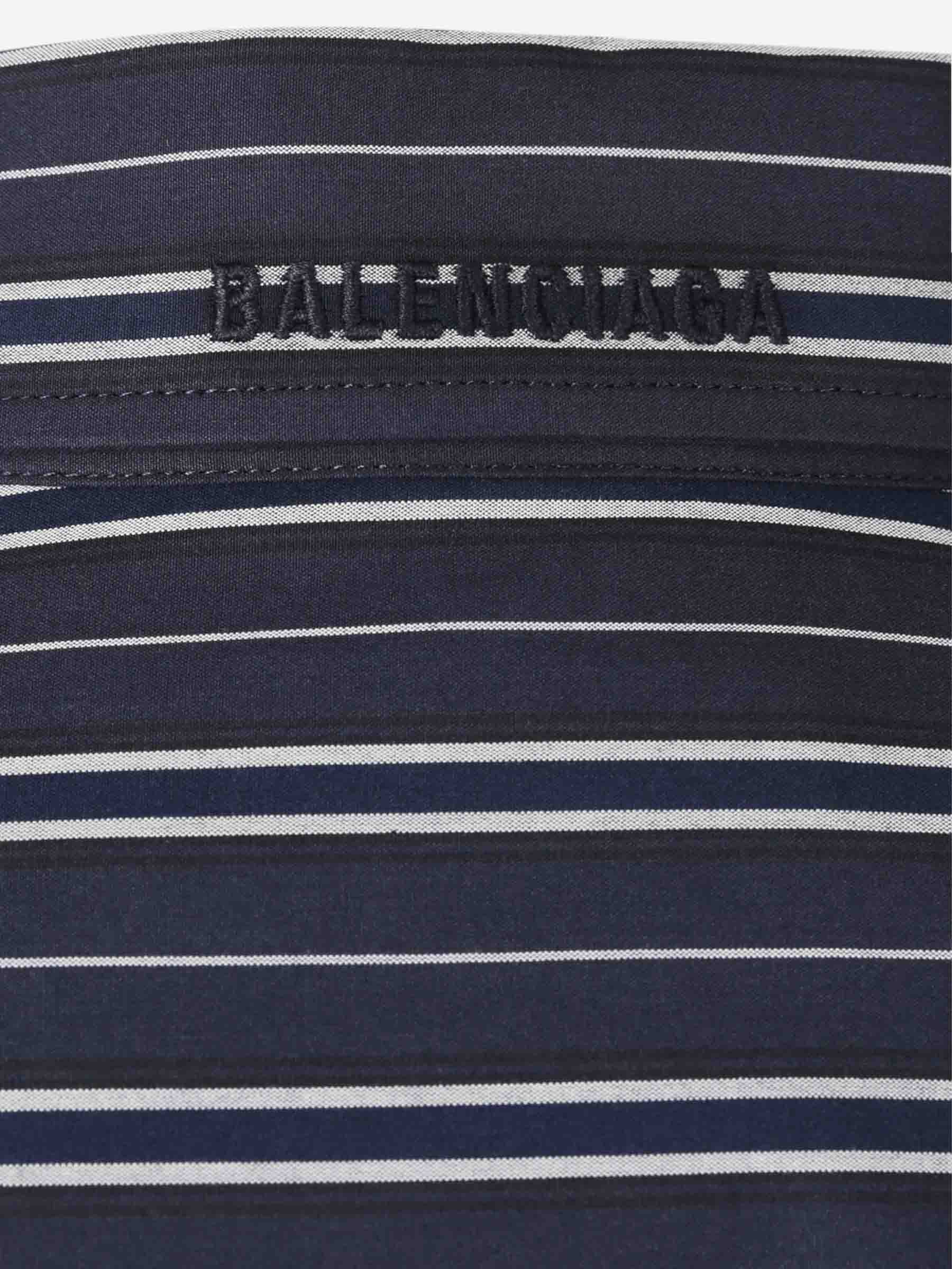 Striped Motif Shirt Balenciaga оригінал – Купити в Україні – детальний вид
