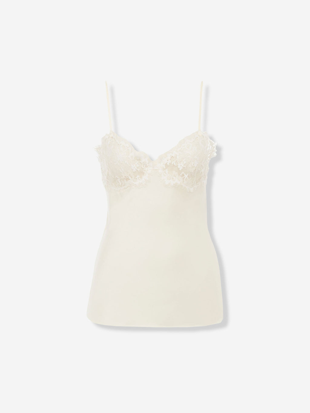 Silk Satin Top Chloe – Гарантія оригінальності – боковий вид