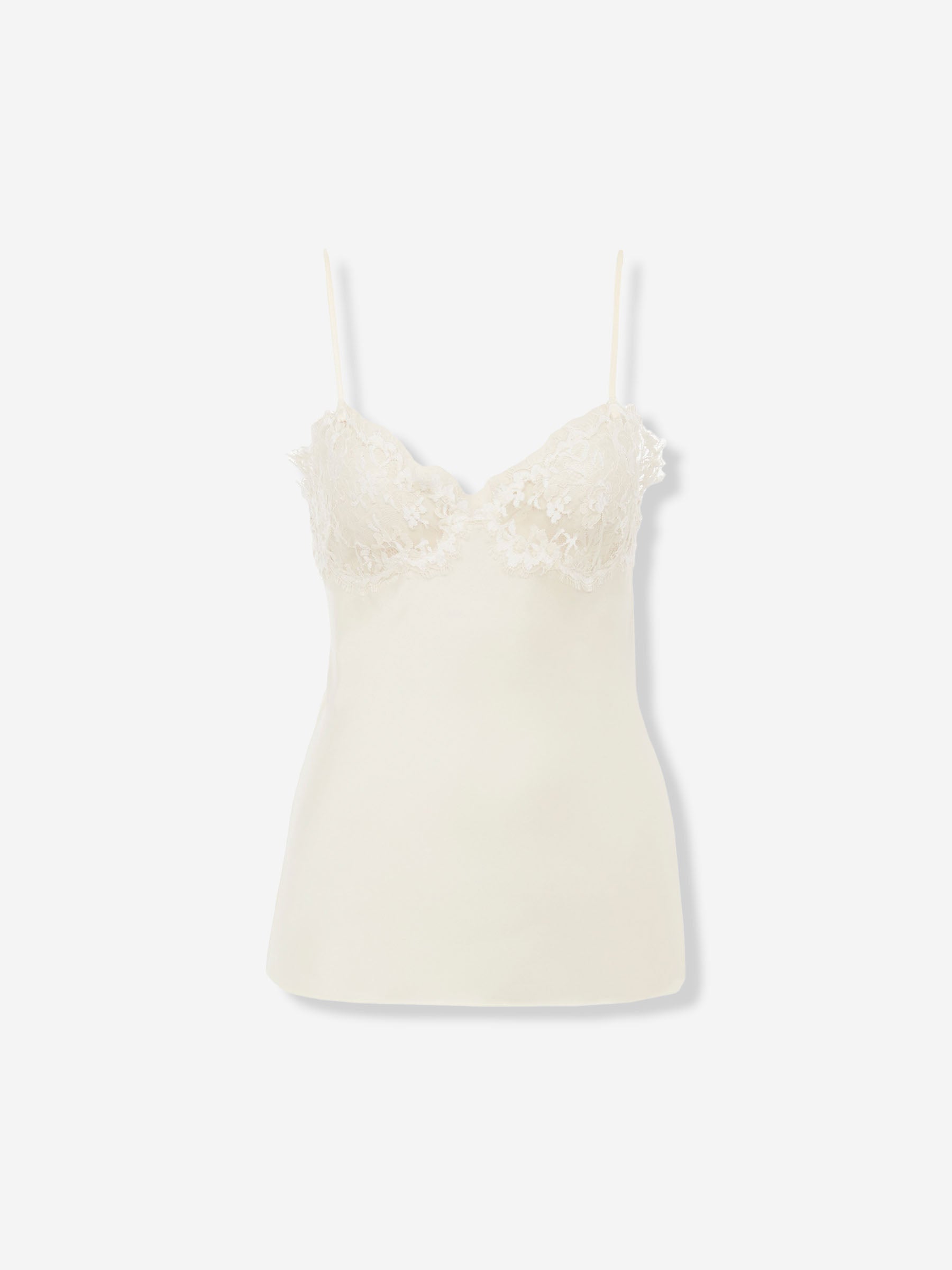 Silk Satin Top Chloe – Гарантія оригінальності – боковий вид