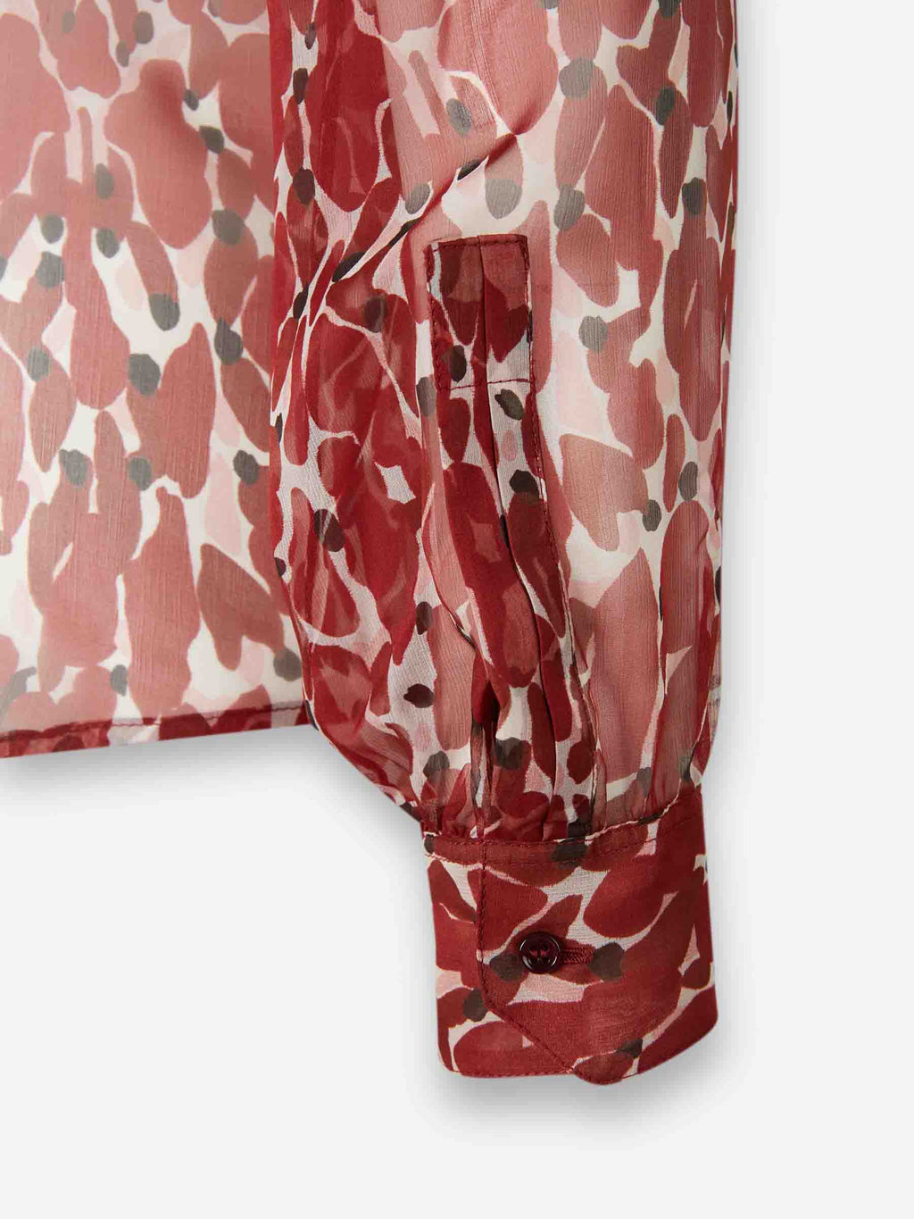 Silk Printed Shirt Saint laurent оригінал – Купити в Україні – збільшений вид