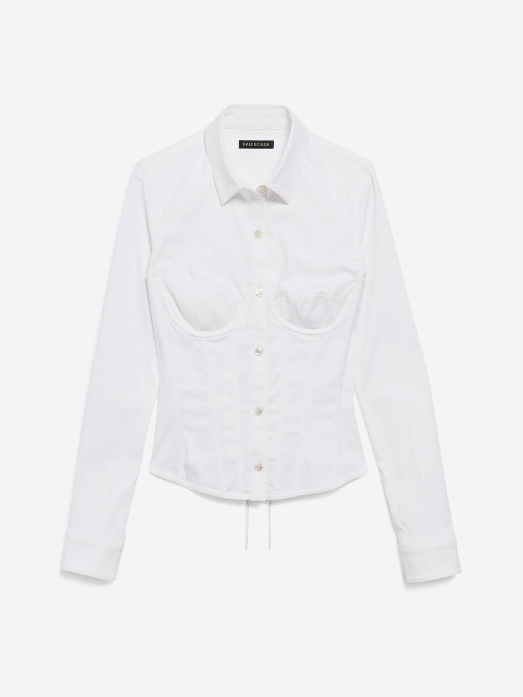 Оригінальна Corset Shirt Balenciaga – боковий вид