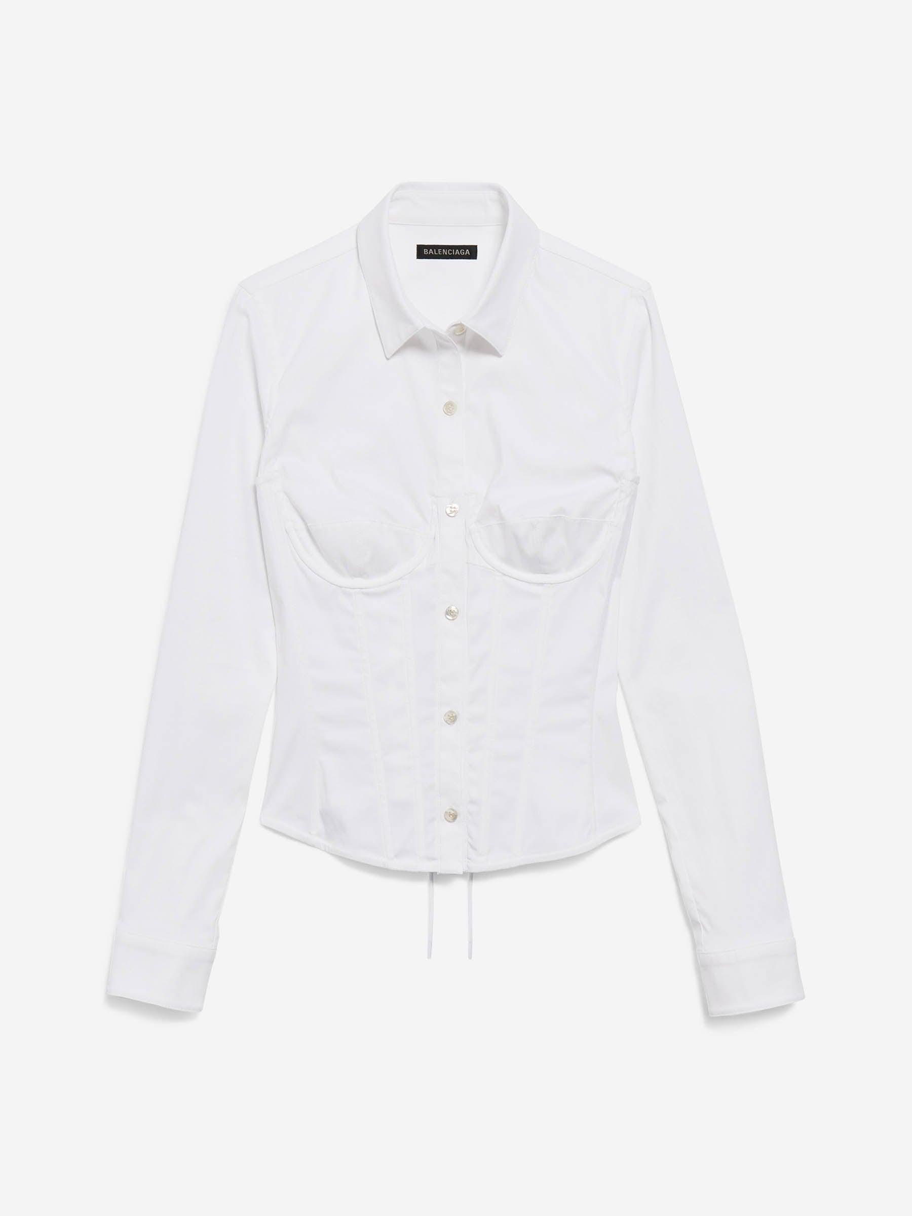 Оригінальна Corset Shirt Balenciaga – боковий вид