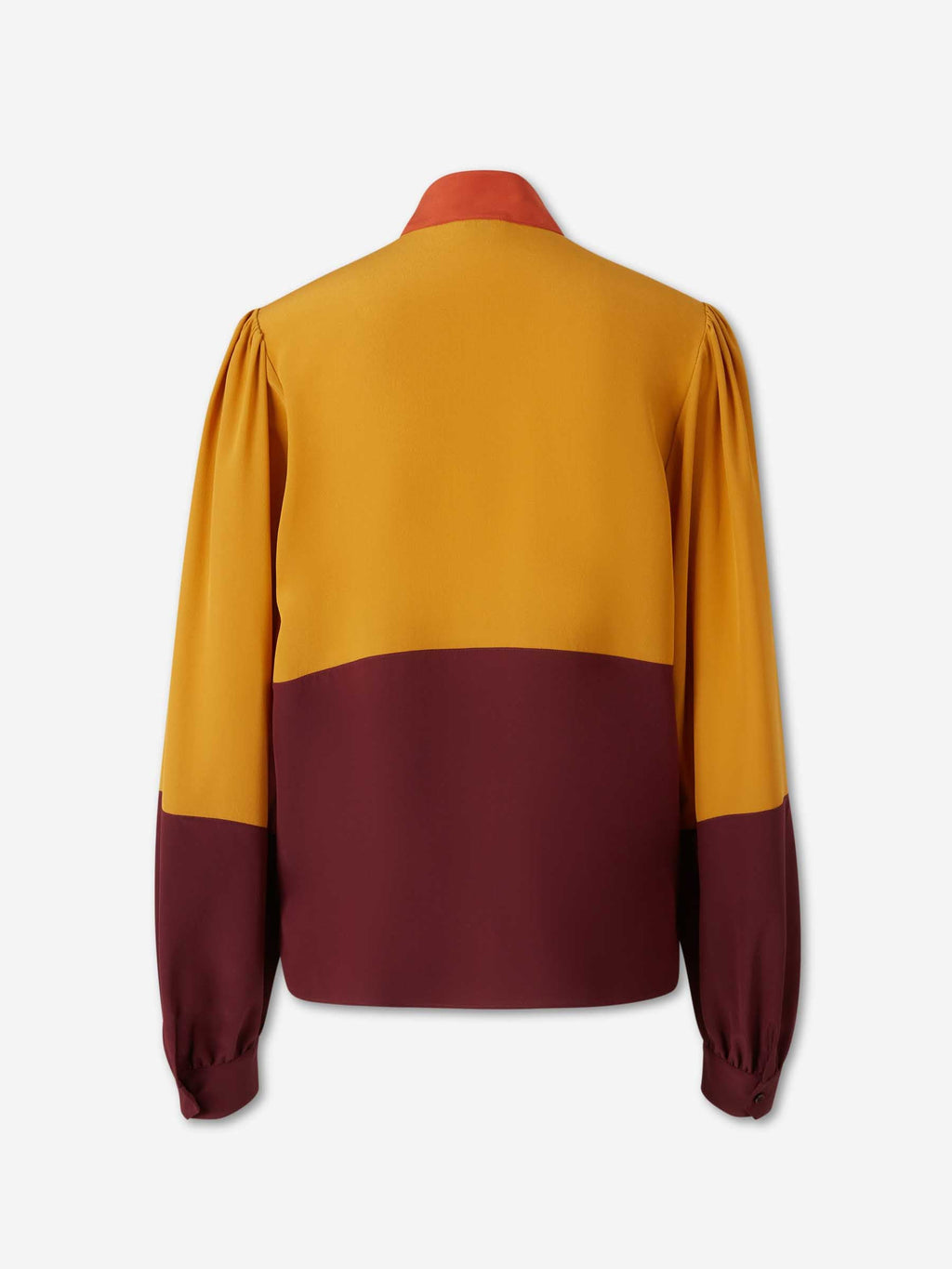Оригінальна Colour Block Blouse Saint laurent – вид ззаду