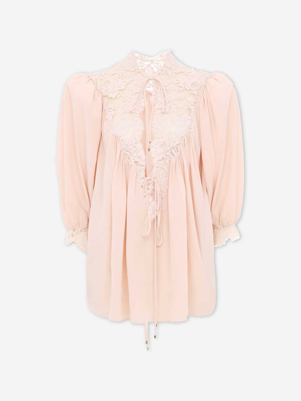 Silk Lace Blouse Chloe – Гарантія оригінальності – боковий вид