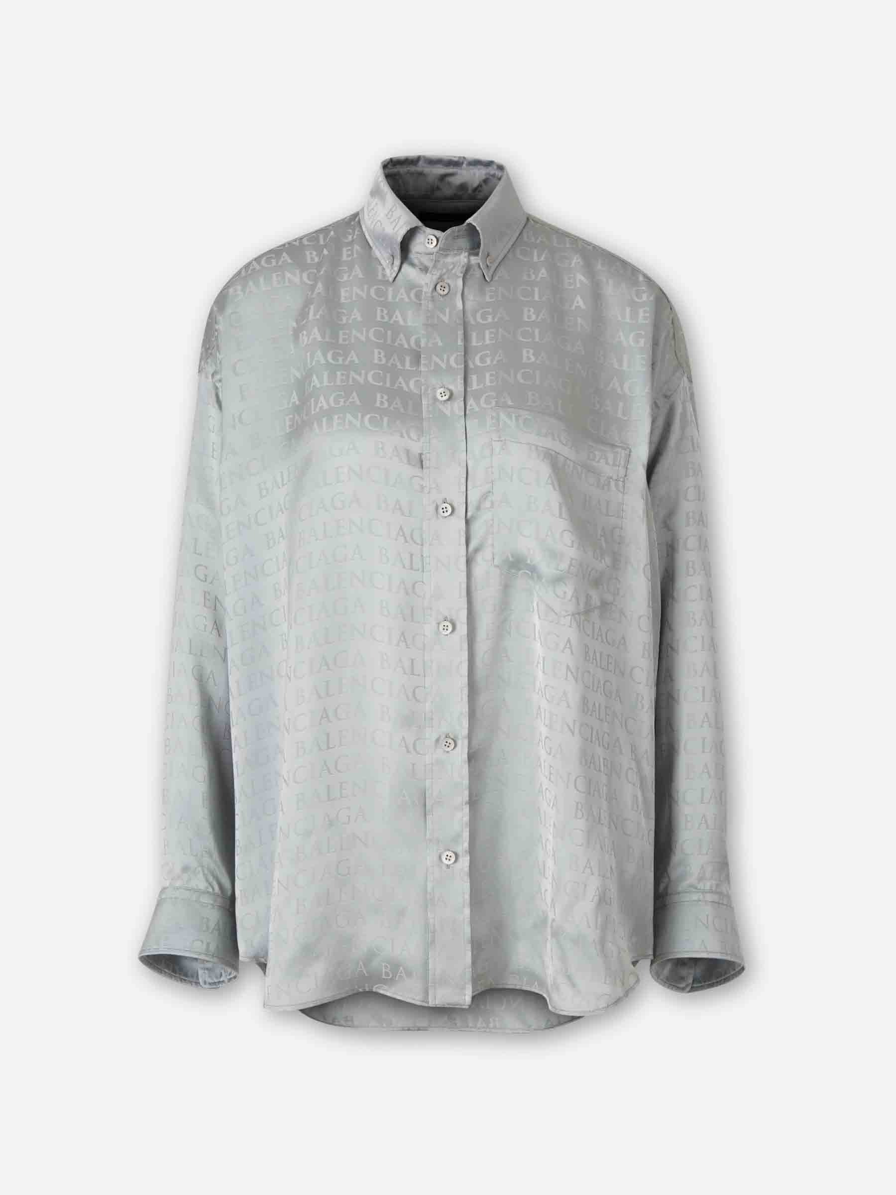 Jacquard Casual Shirt Balenciaga оригінал – Купити в Україні – боковий вид