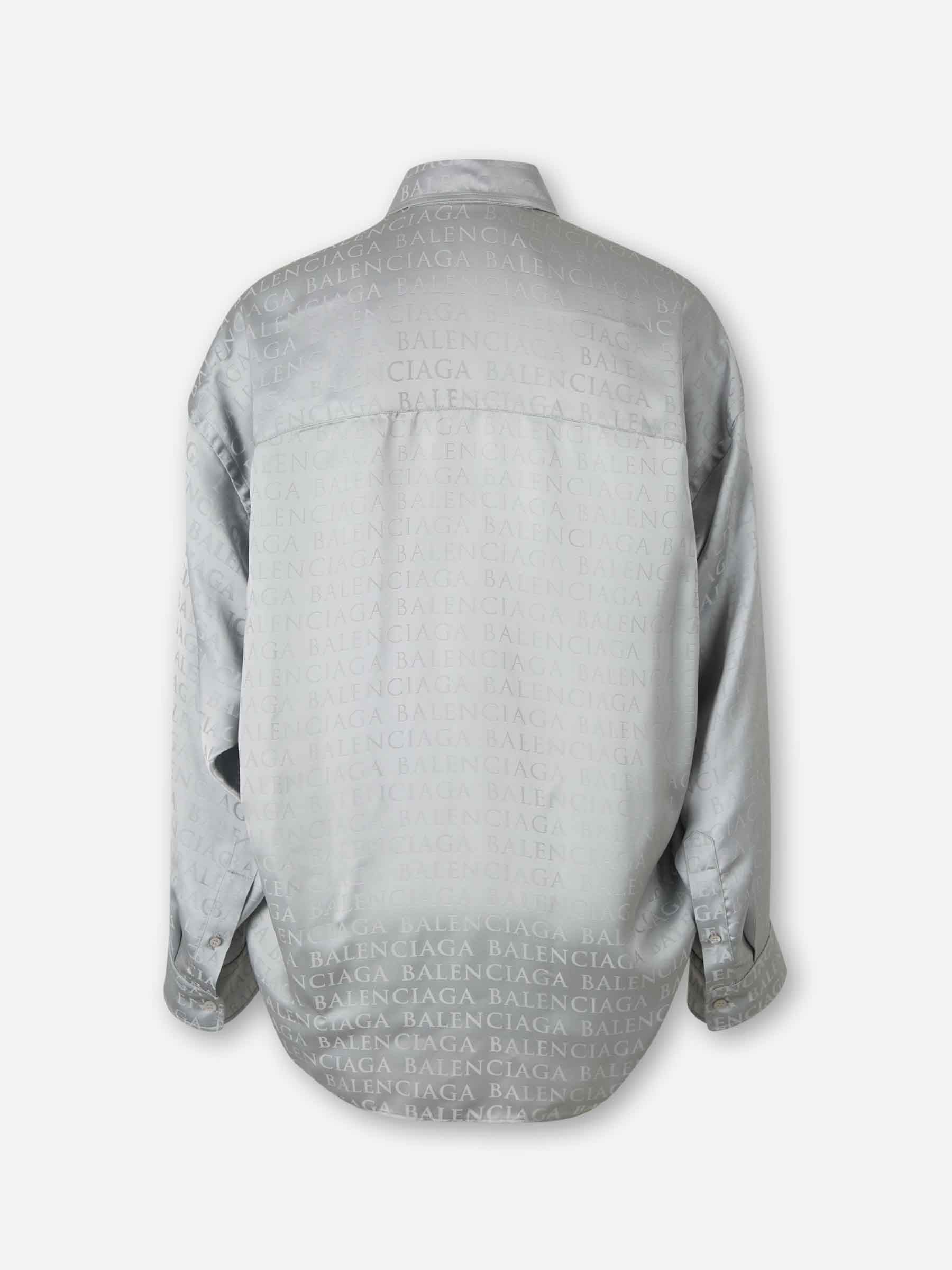 Jacquard Casual Shirt Balenciaga оригінал – Купити в Україні – вид ззаду