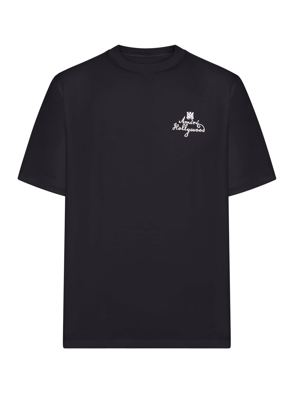 Оригінальна Cotton T-Shirt With Embroidered Logo Amiri – боковий вид