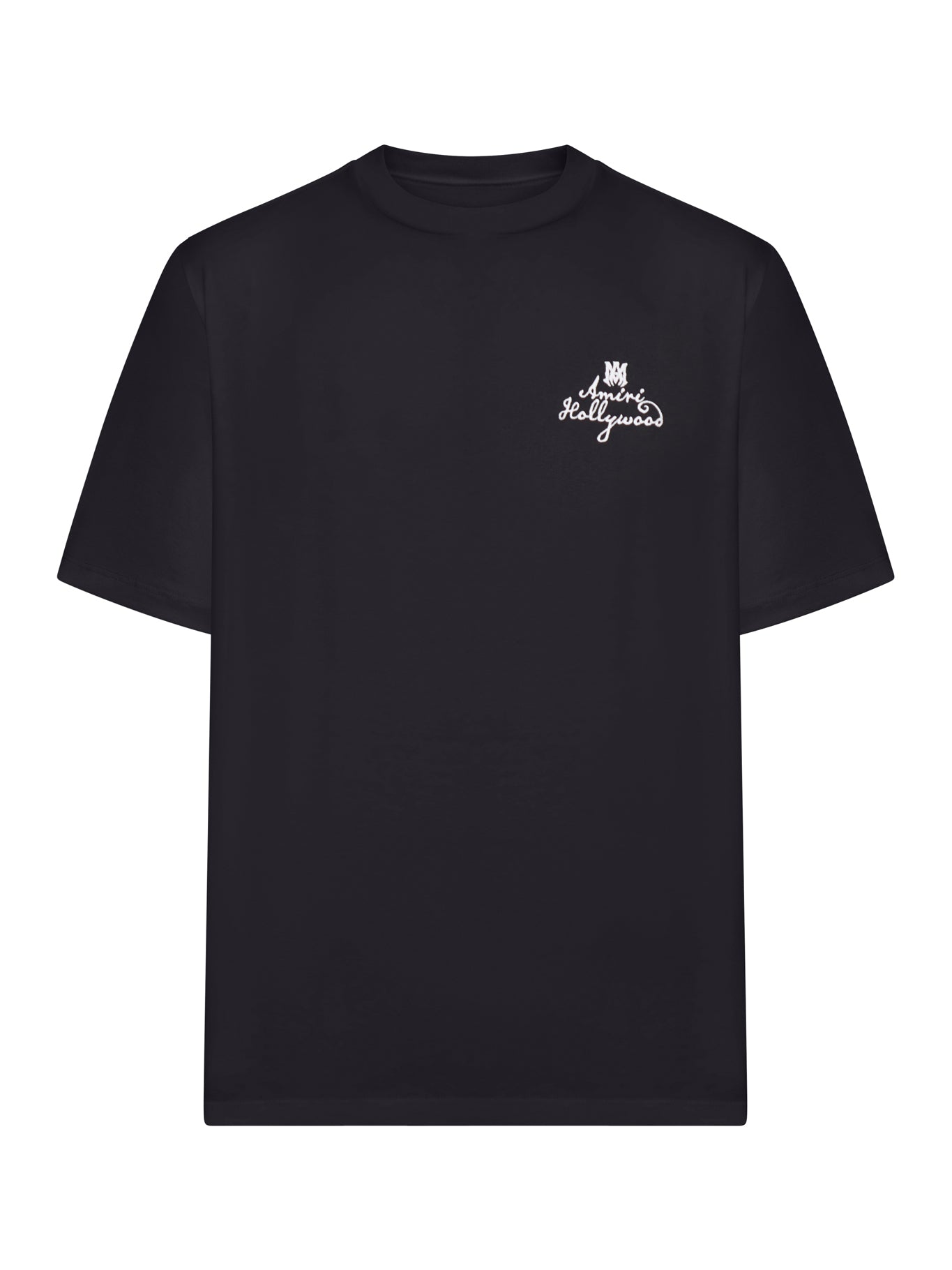 Оригінальна Cotton T-Shirt With Embroidered Logo Amiri – боковий вид