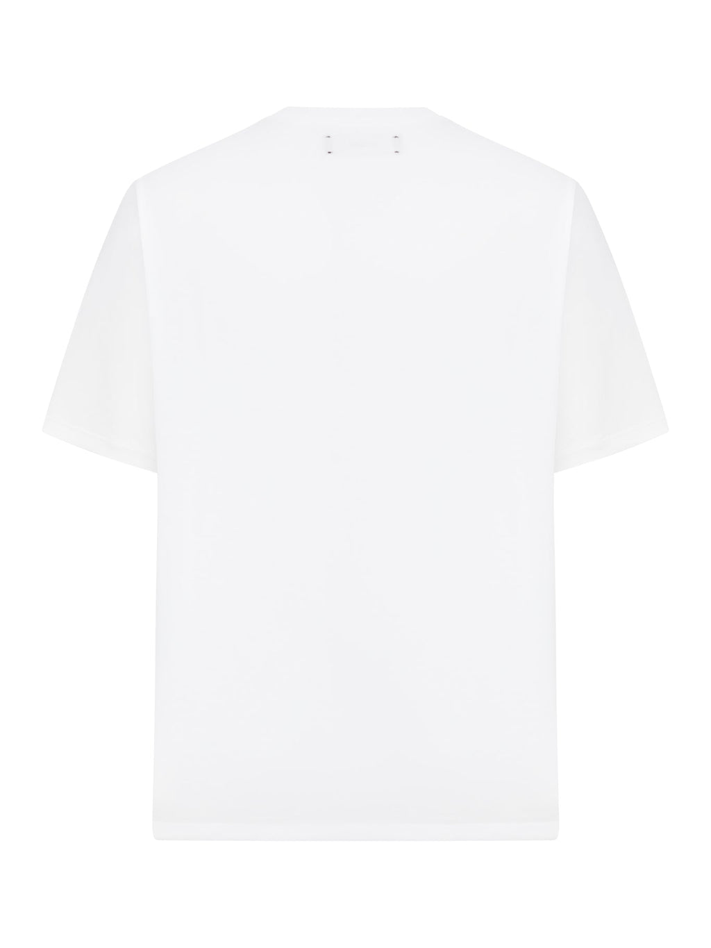 Оригінальна Cotton T-Shirt With Embroidered Logo Amiri – вид ззаду