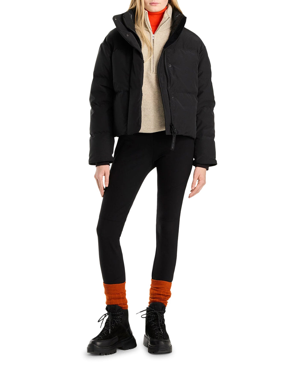 Grandview Short Jacket With Black Label Canada goose оригінал – Купити в Україні – вид ззаду