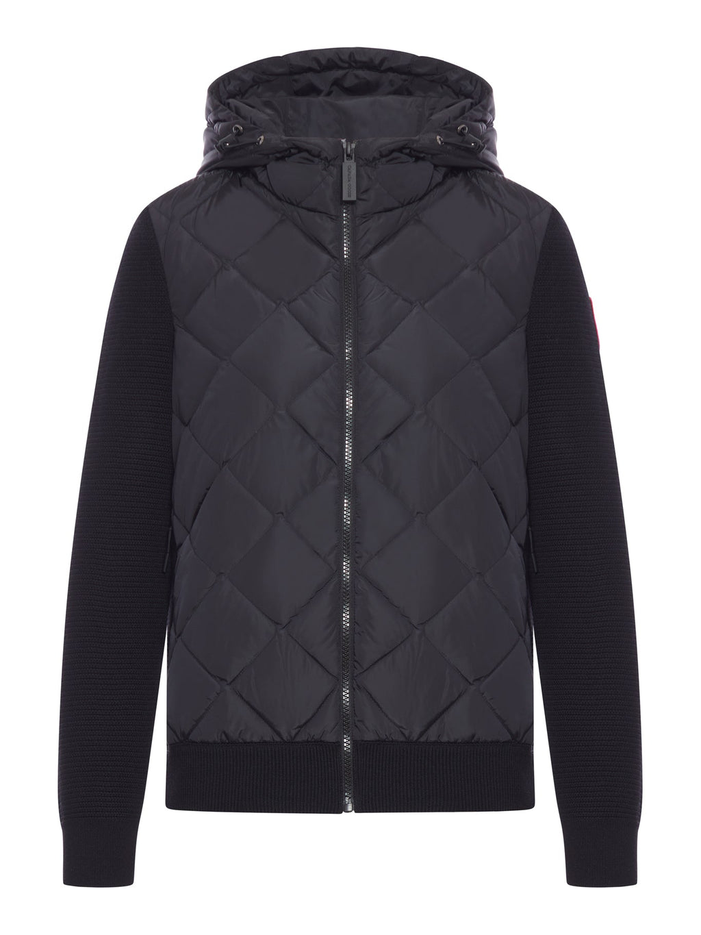 Hybridge® Quilted Knit Hooded Jacket Canada goose оригінал – Купити в Україні – боковий вид