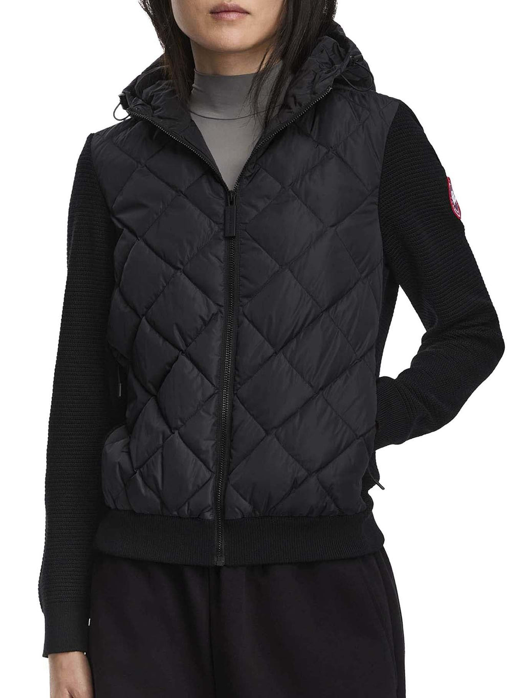 Hybridge® Quilted Knit Hooded Jacket Canada goose оригінал – Купити в Україні – детальний вид