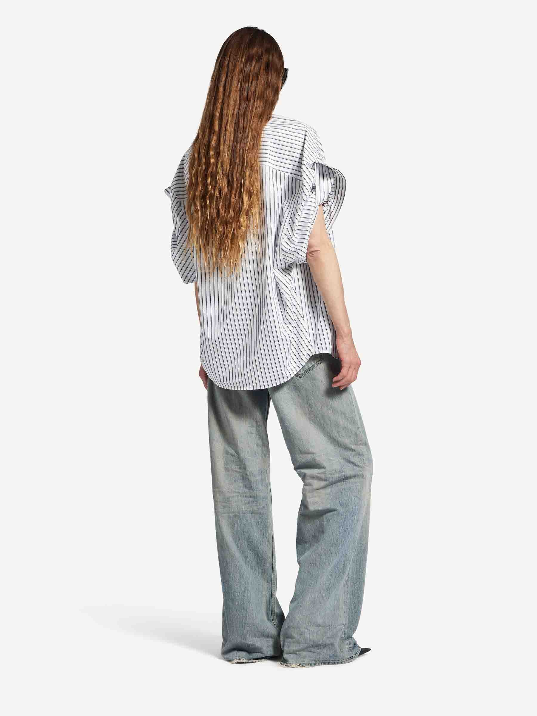 Shirt With Rolled-Up Sleeves Balenciaga оригінал – Купити в Україні – детальний вид
