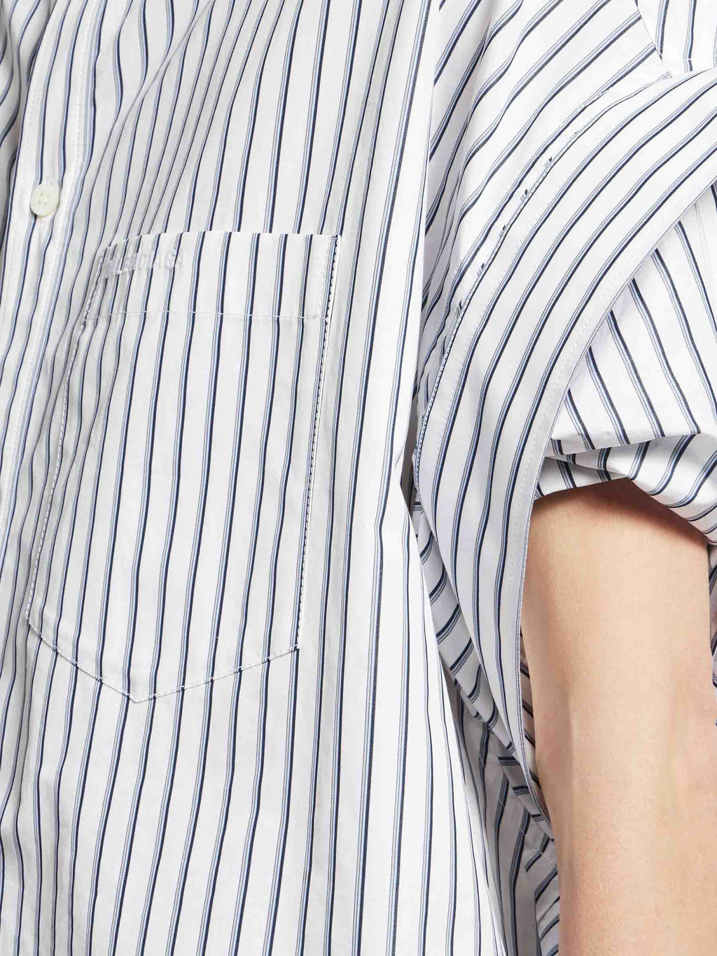 Shirt With Rolled-Up Sleeves Balenciaga оригінал – Купити в Україні – збільшений вид