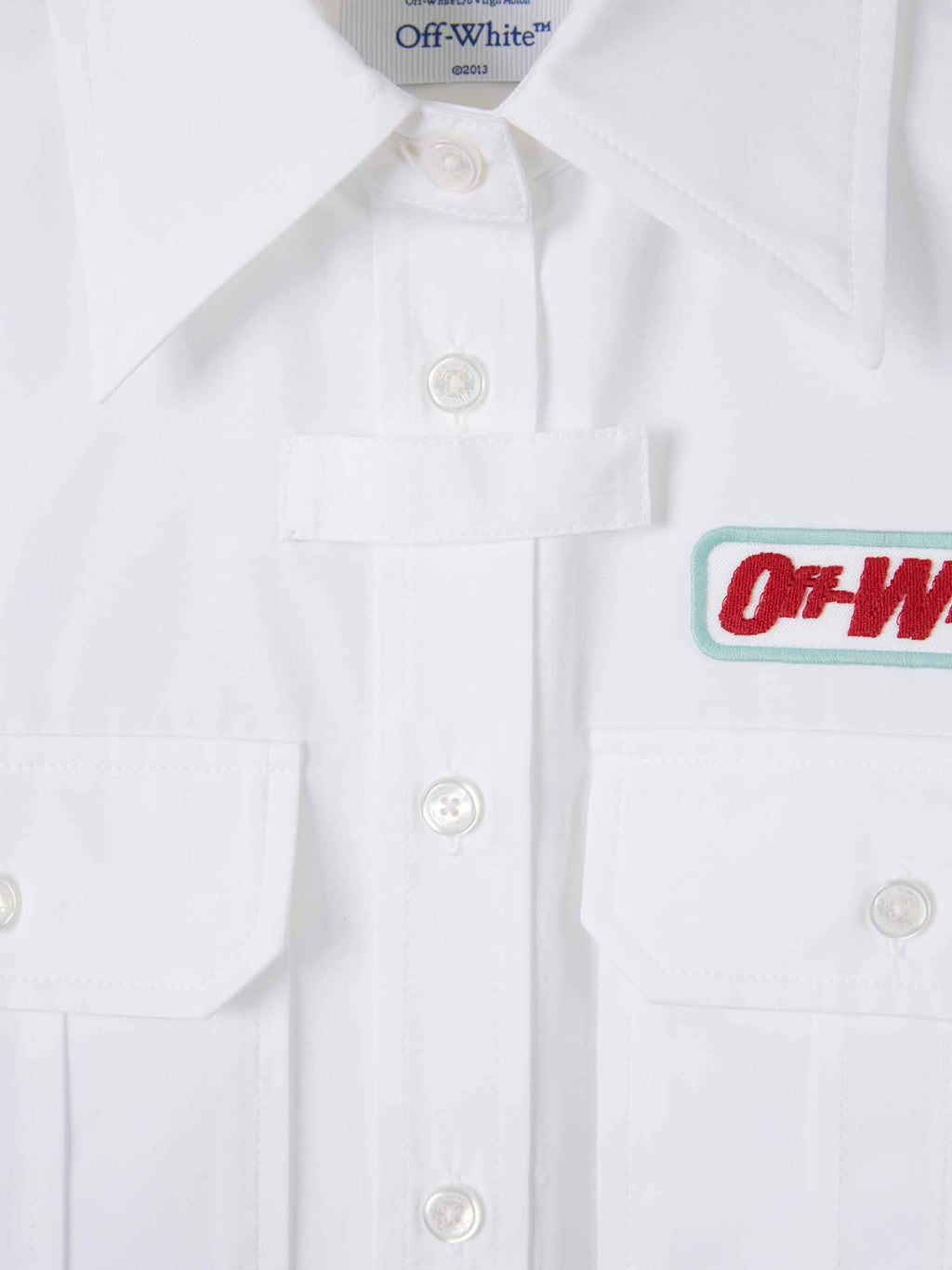 Casual Plain Shirt Off-white оригінал – Купити в Україні – детальний вид