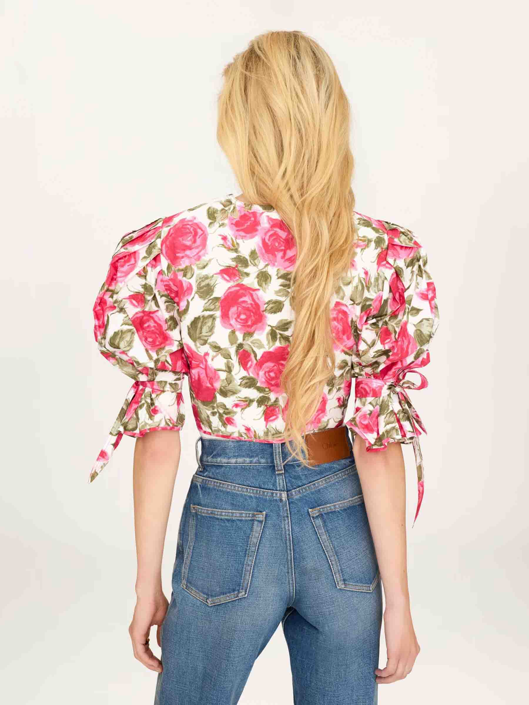 Floral Poplin Blouse Chloe оригінал – Купити в Україні – детальний вид