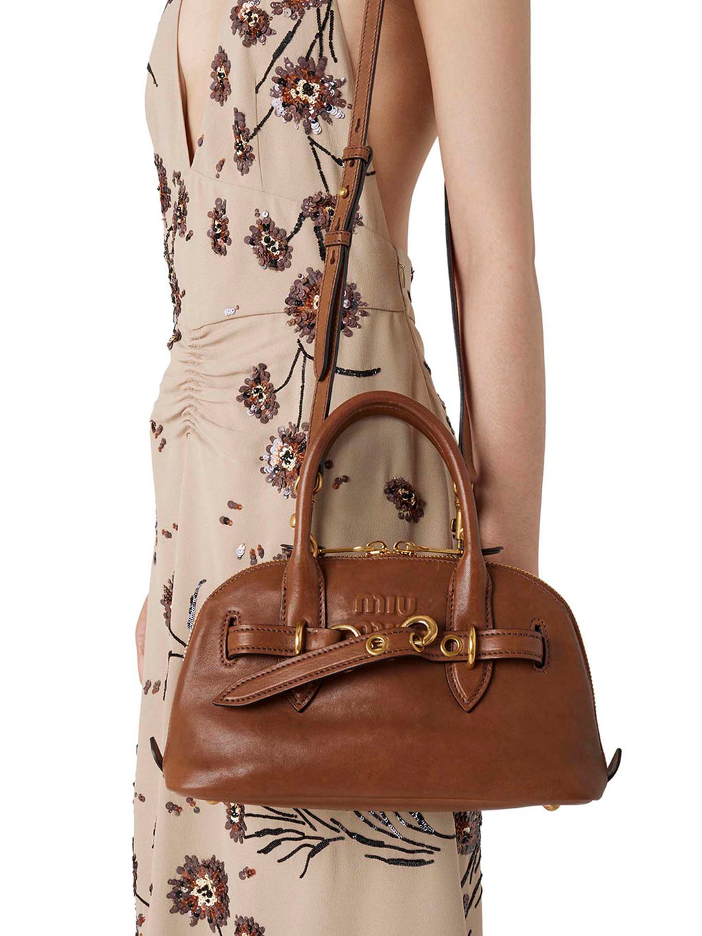 Оригінальна Aventure Nappa Bag Miu miu – детальний вид