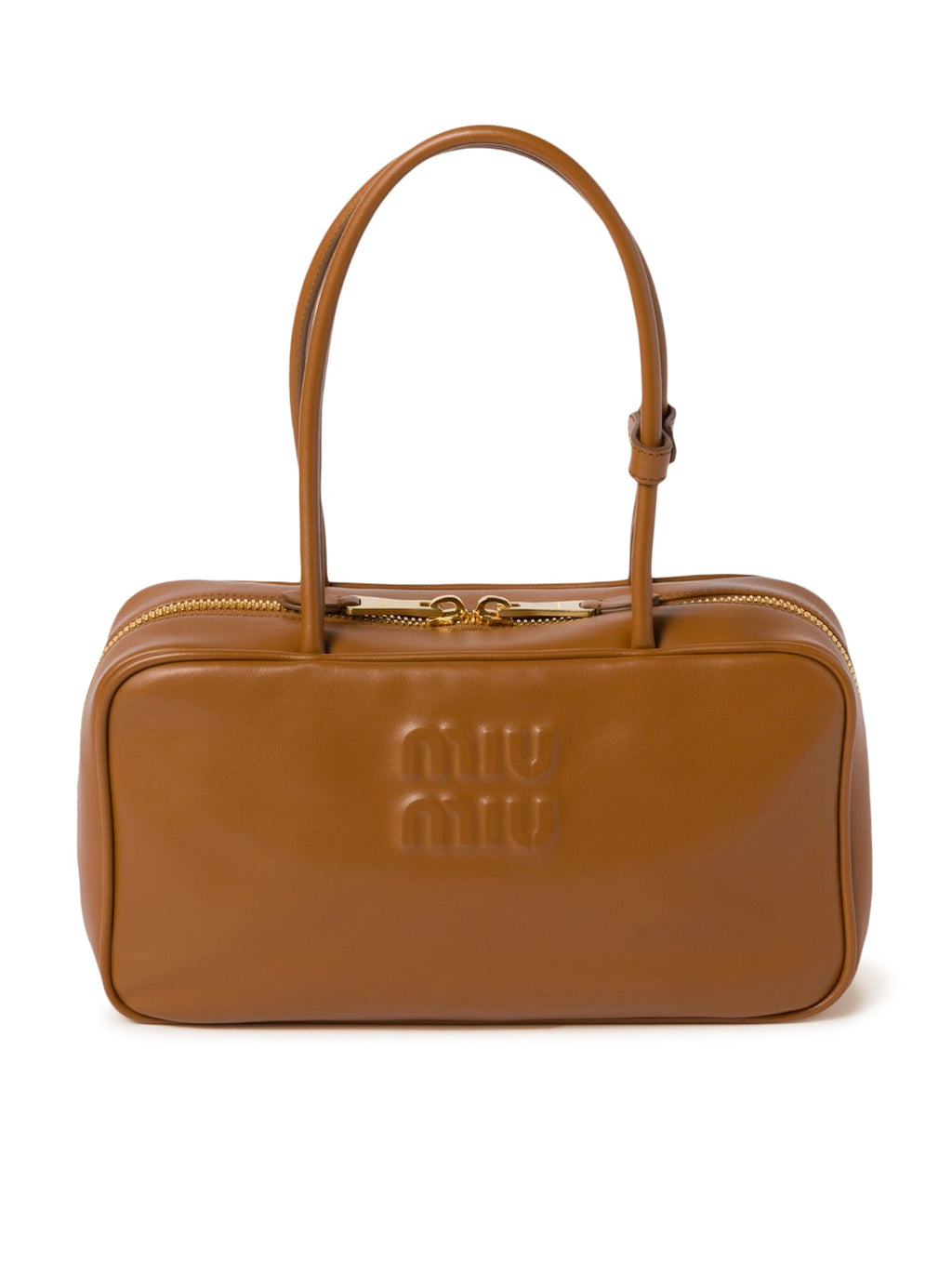Beau Leather Bag Miu miu – Гарантія оригінальності – боковий вид