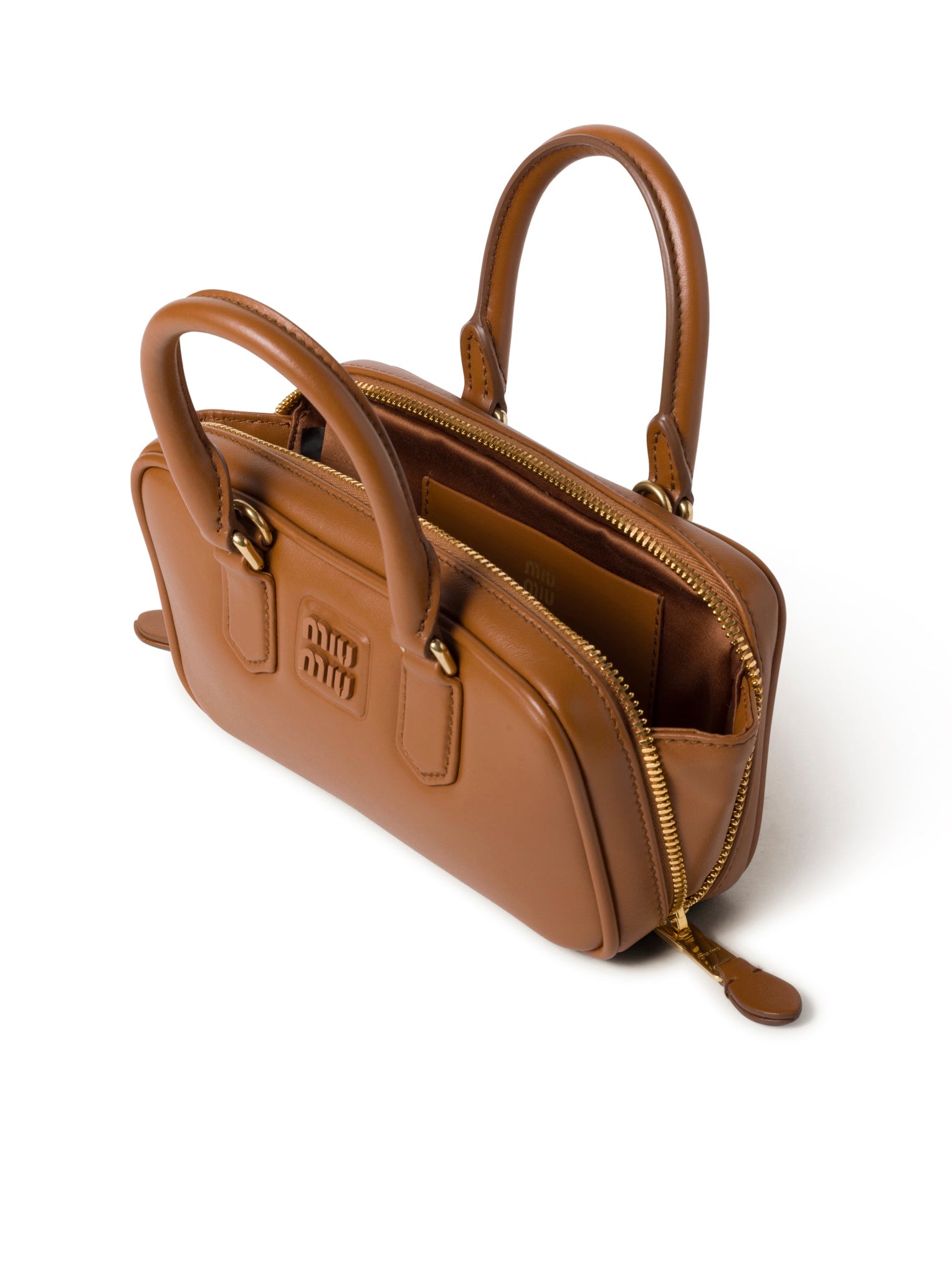 Mini Arcadie Leather Bag Miu miu оригінал – Купити в Україні – збільшений вид