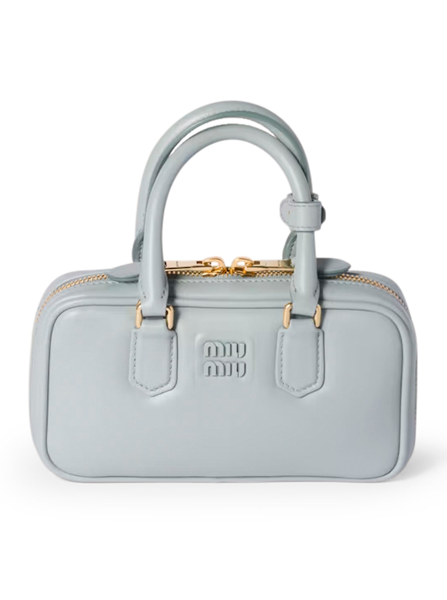 Mini Arcadie Leather Bag Miu miu оригінал – Купити в Україні – боковий вид