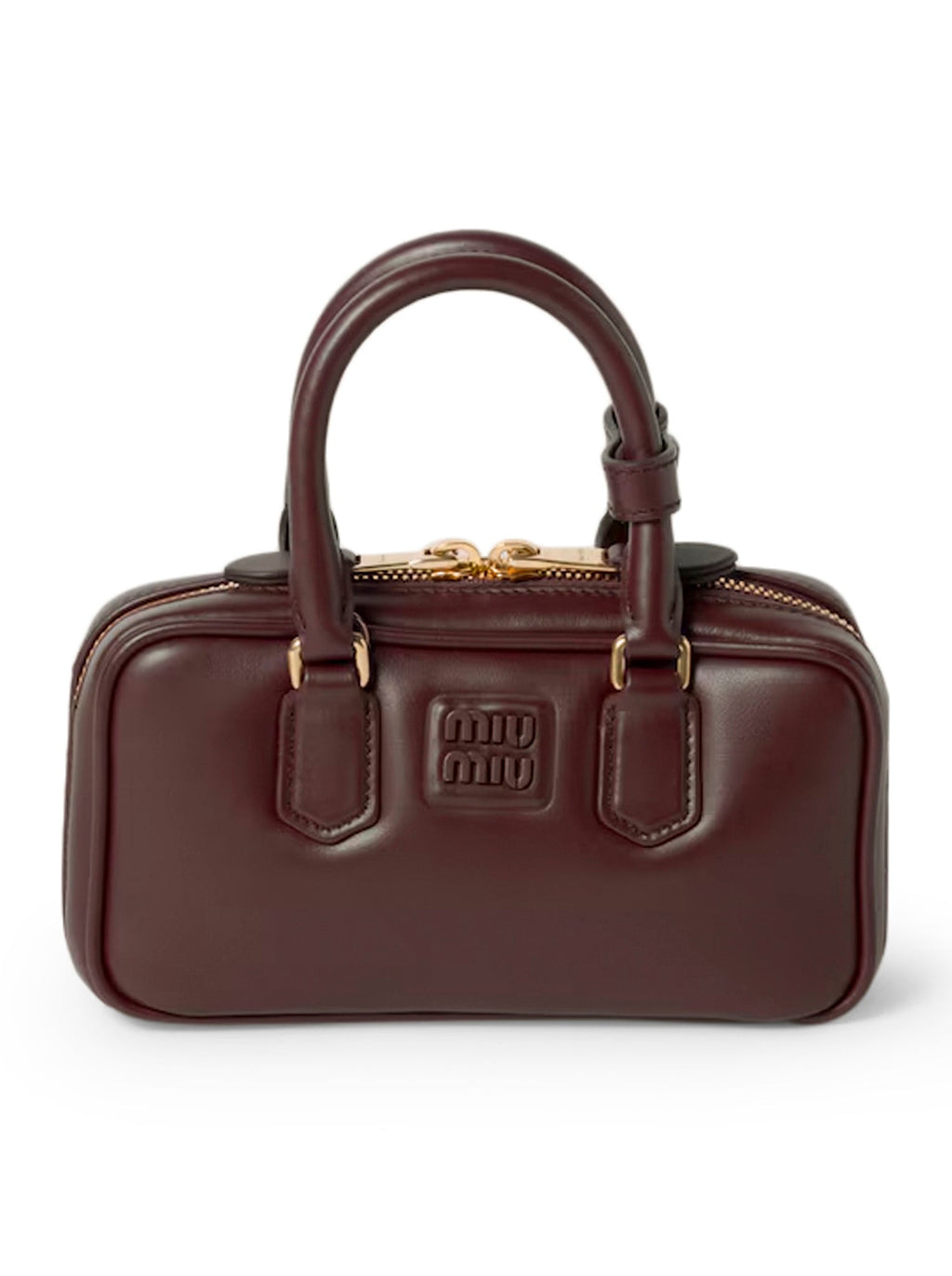 Mini Arcadie Leather Bag Miu miu оригінал – Купити в Україні – боковий вид