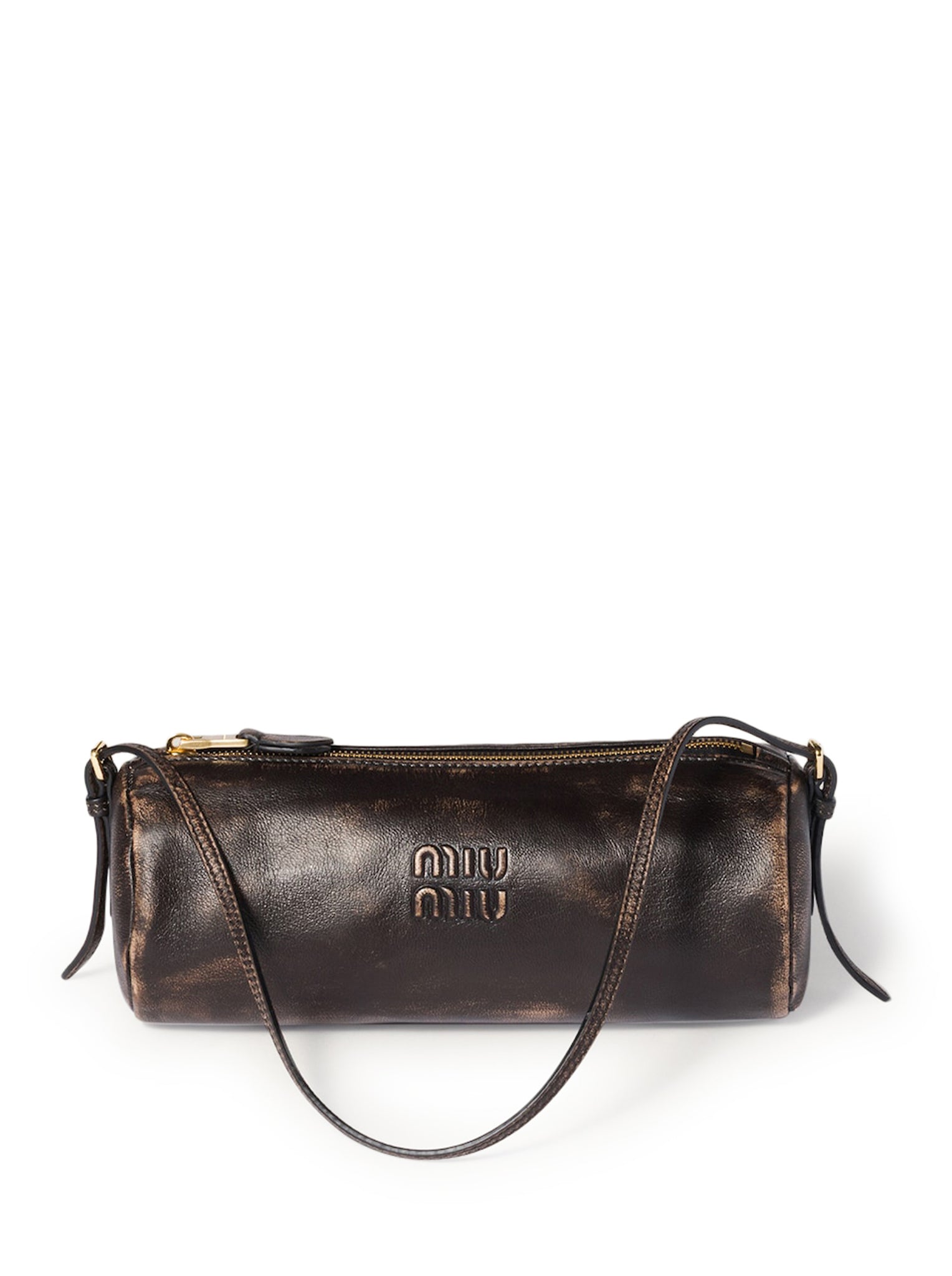 Оригінальна Nappa Pouch Miu miu – боковий вид