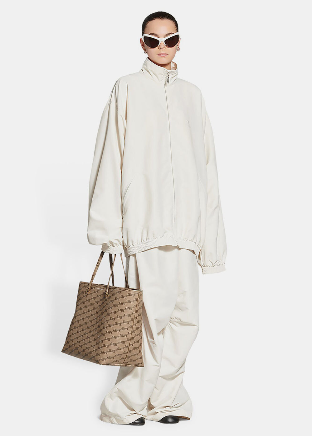 Signature Large East-West Shopper Bag Balenciaga оригінал – Купити в Україні – вид ззаду