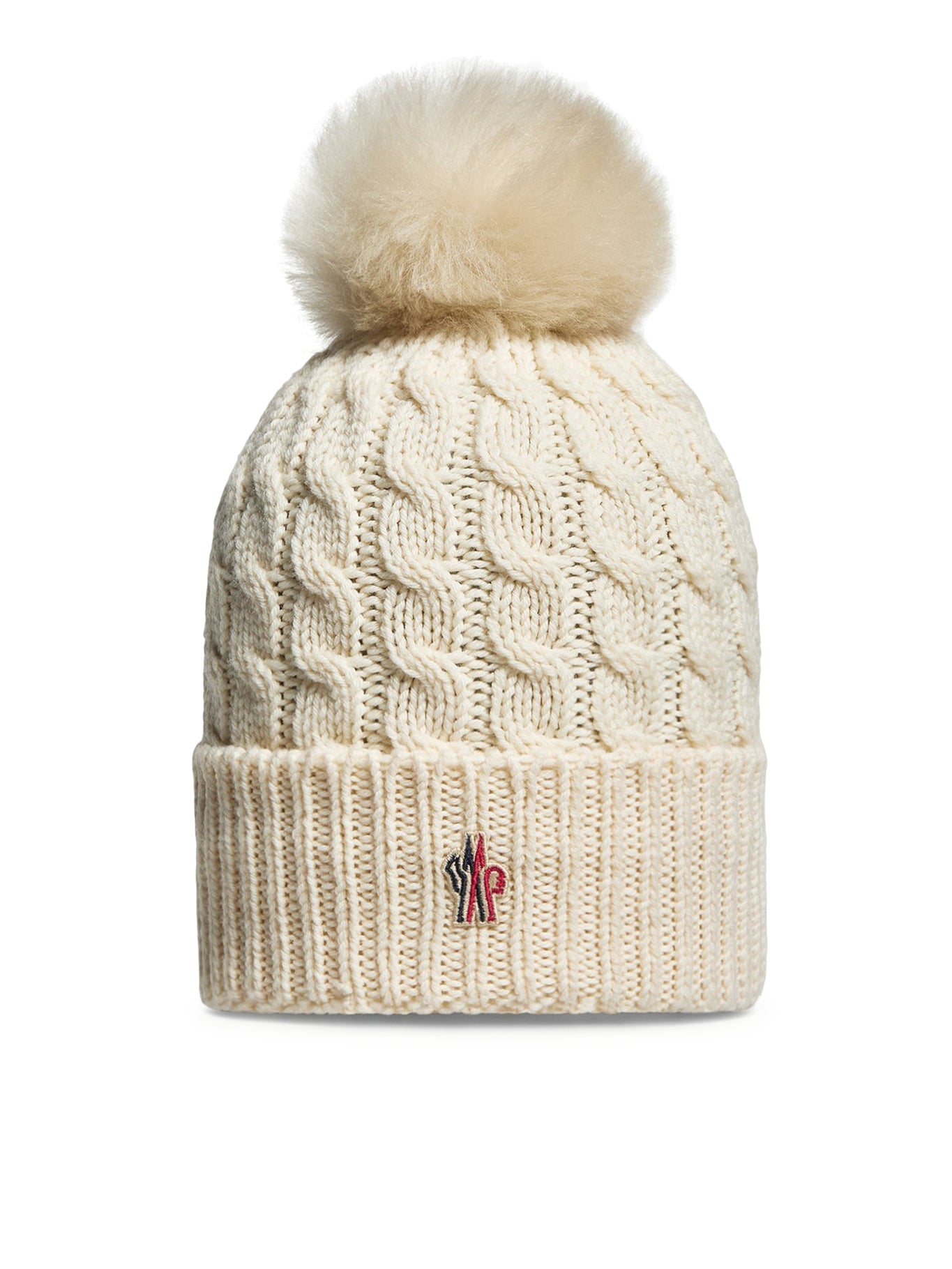 Wool Hat With Pom Pom Moncler – Гарантія оригінальності – боковий вид