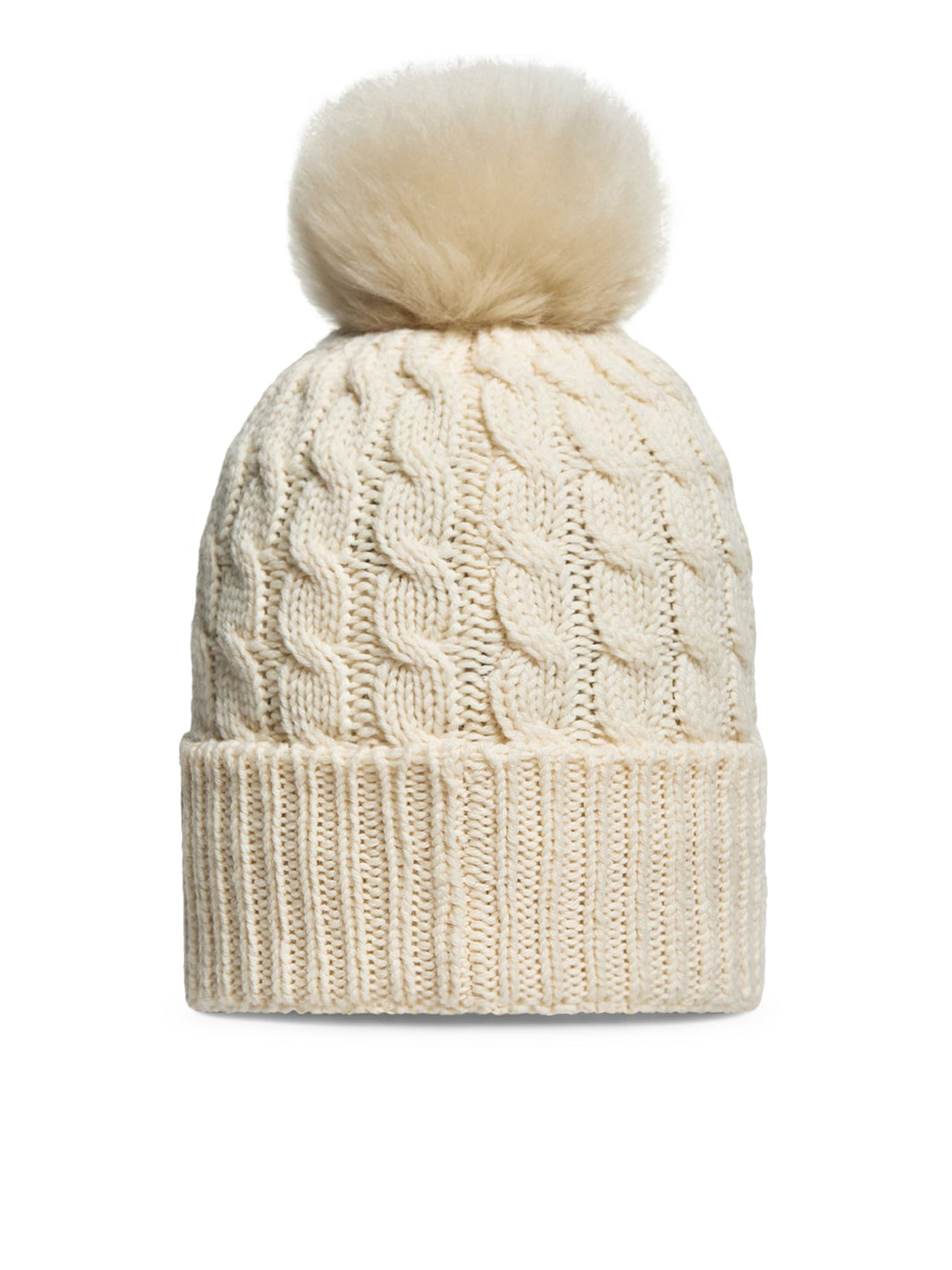 Wool Hat With Pom Pom Moncler – Гарантія оригінальності – вид ззаду