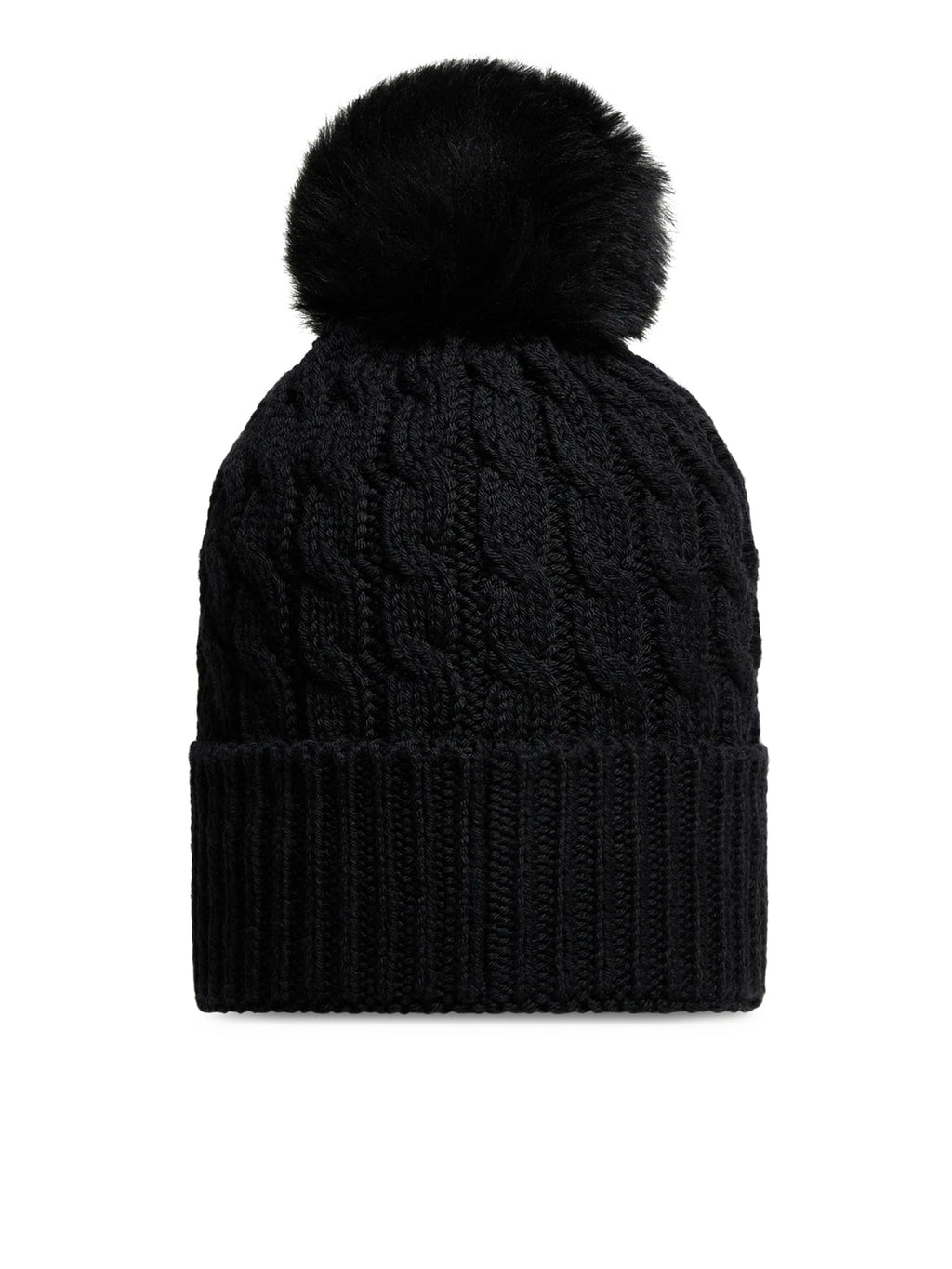 Wool Hat With Pom Pom Moncler – Гарантія оригінальності – вид ззаду