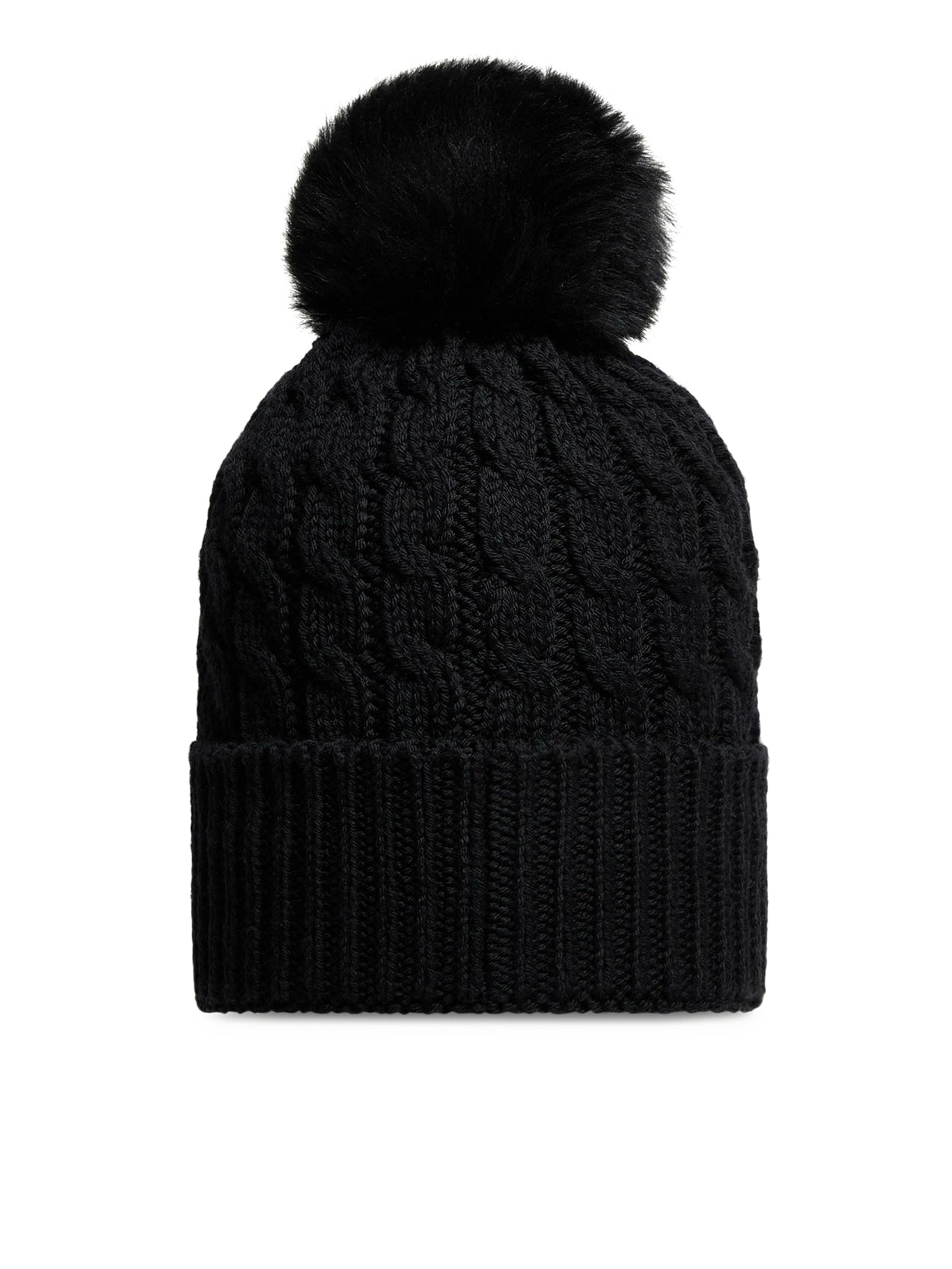 Wool Hat With Pom Pom Moncler – Гарантія оригінальності – вид ззаду