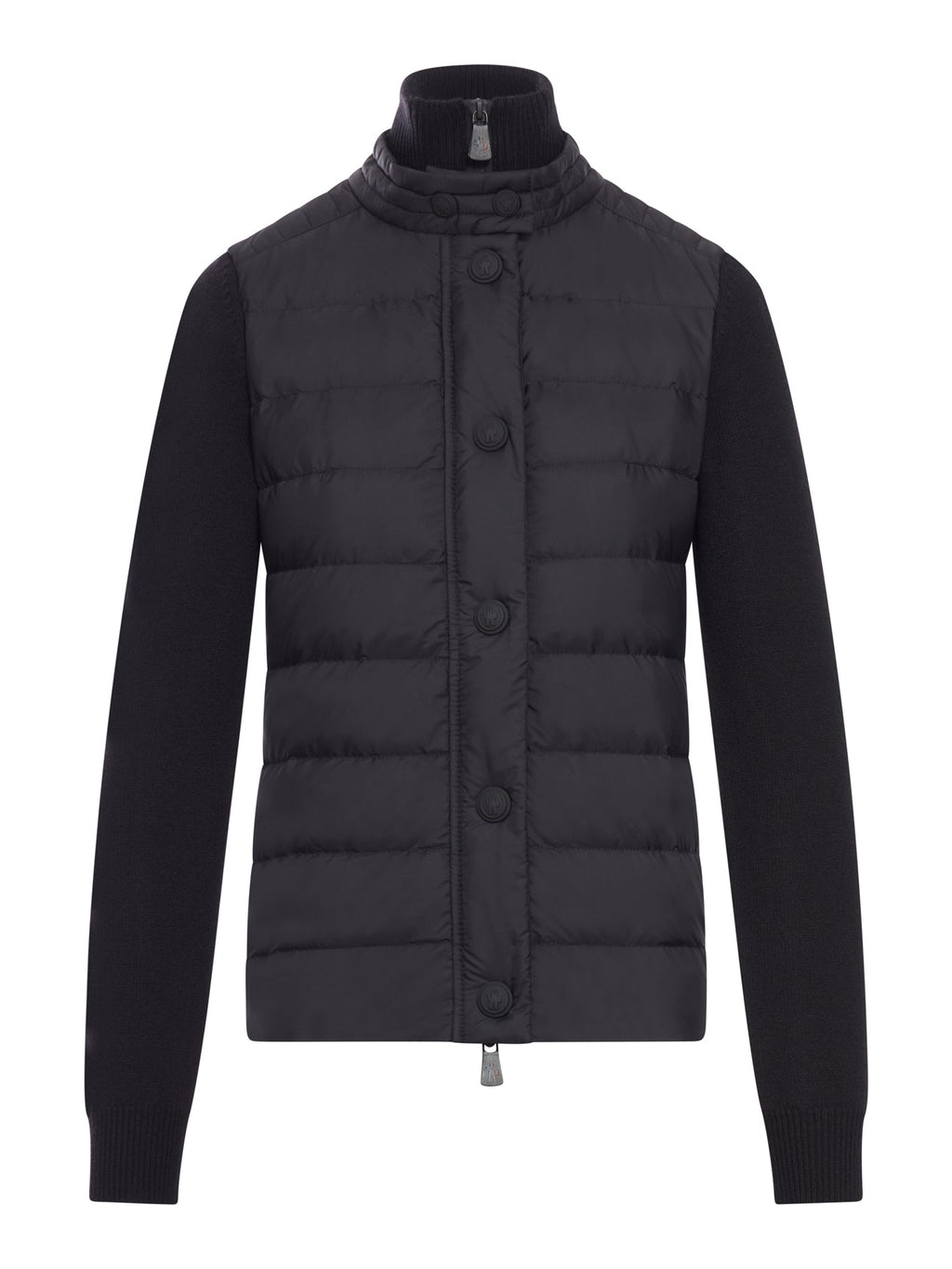 Wool Padded Cardigan With Zip Moncler оригінал – Купити в Україні – боковий вид