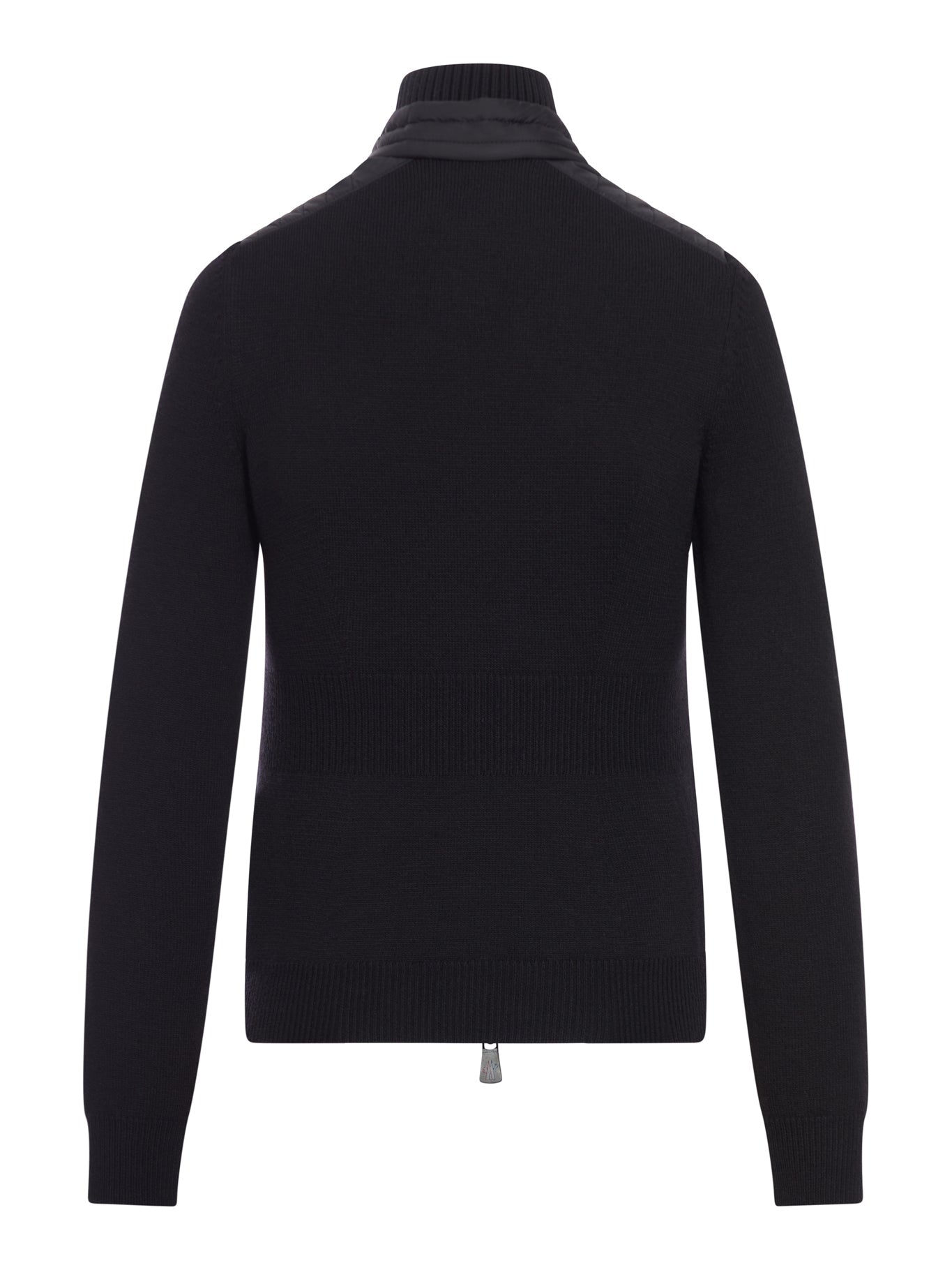 Wool Padded Cardigan With Zip Moncler оригінал – Купити в Україні – вид ззаду