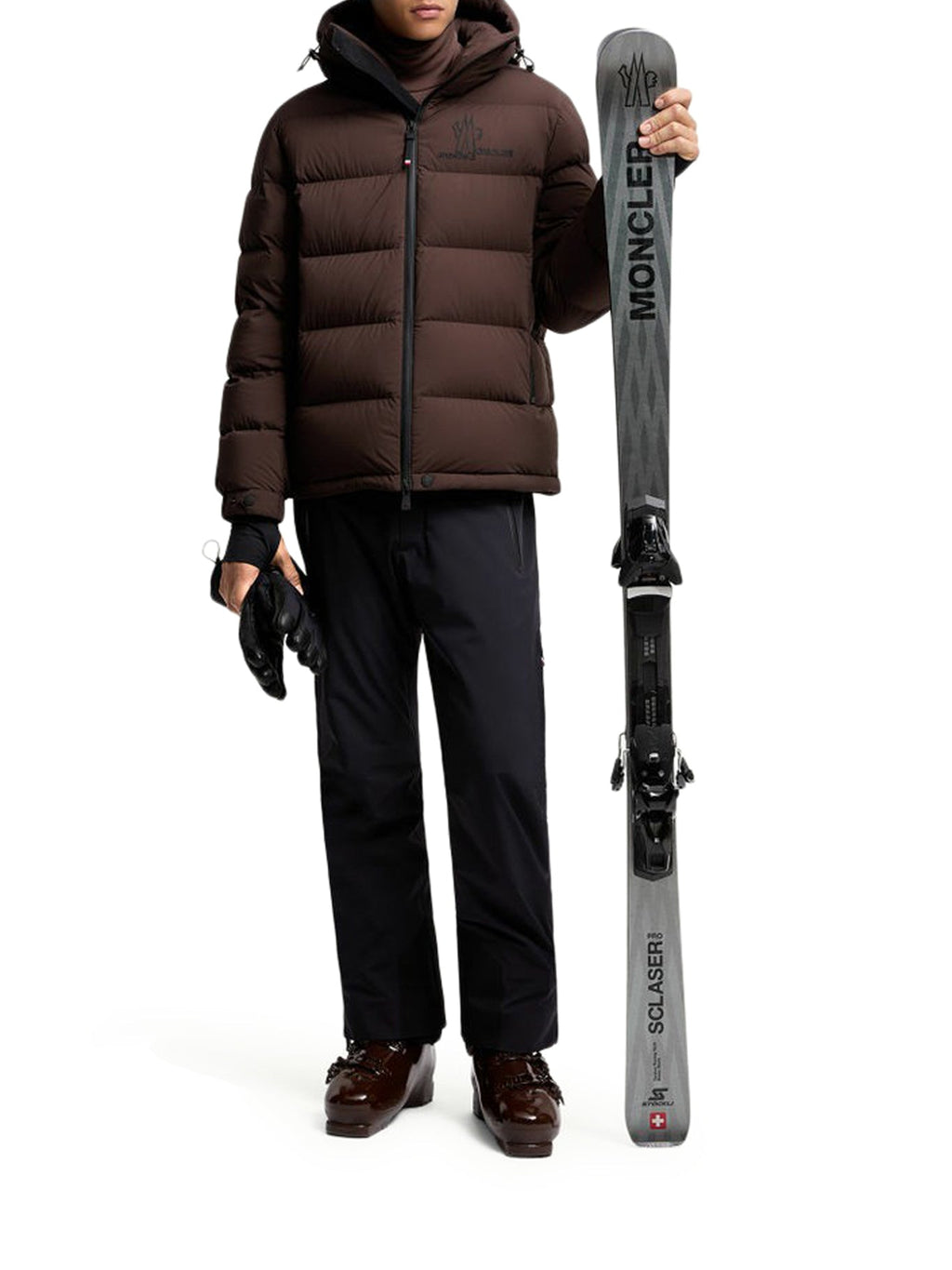 Isorno Ski Down Jacket With Hood Moncler оригінал – Купити в Україні – вид ззаду